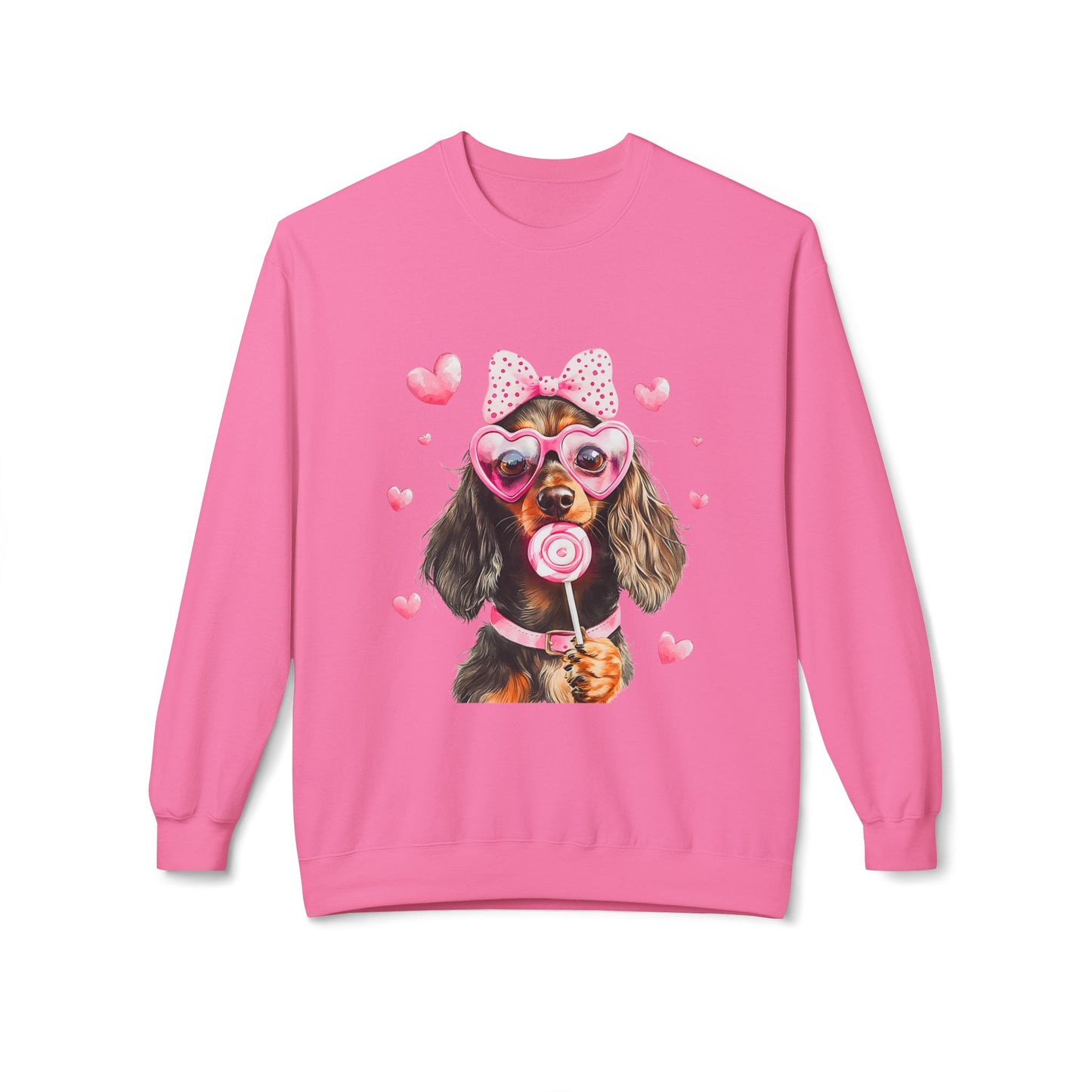 Valentines Unisex Midweight Softstyle Fleece Crewneck Sweatshirt