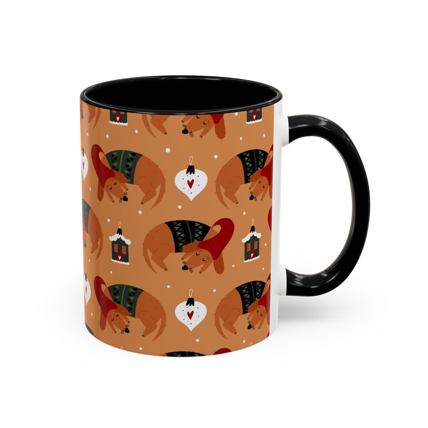 Christmas Accent Coffee Mug (11, 15oz)