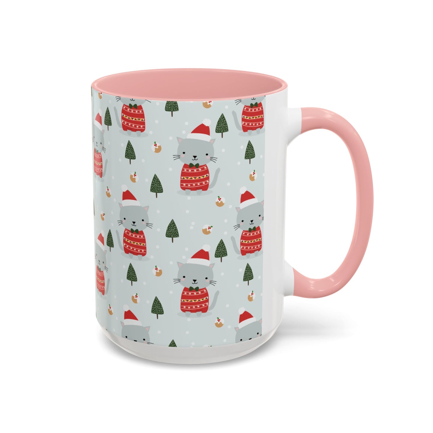 Christmas Accent Coffee Mug (11, 15oz)