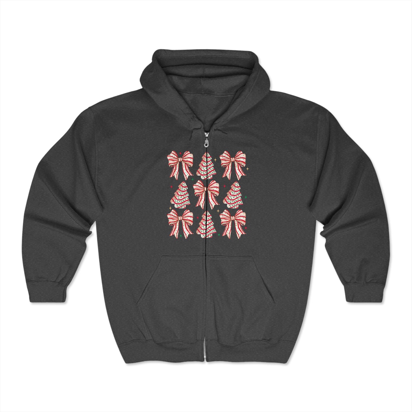 Christmas Unisex Heavy Blend™ Full Zip Hooded Sweatshirt