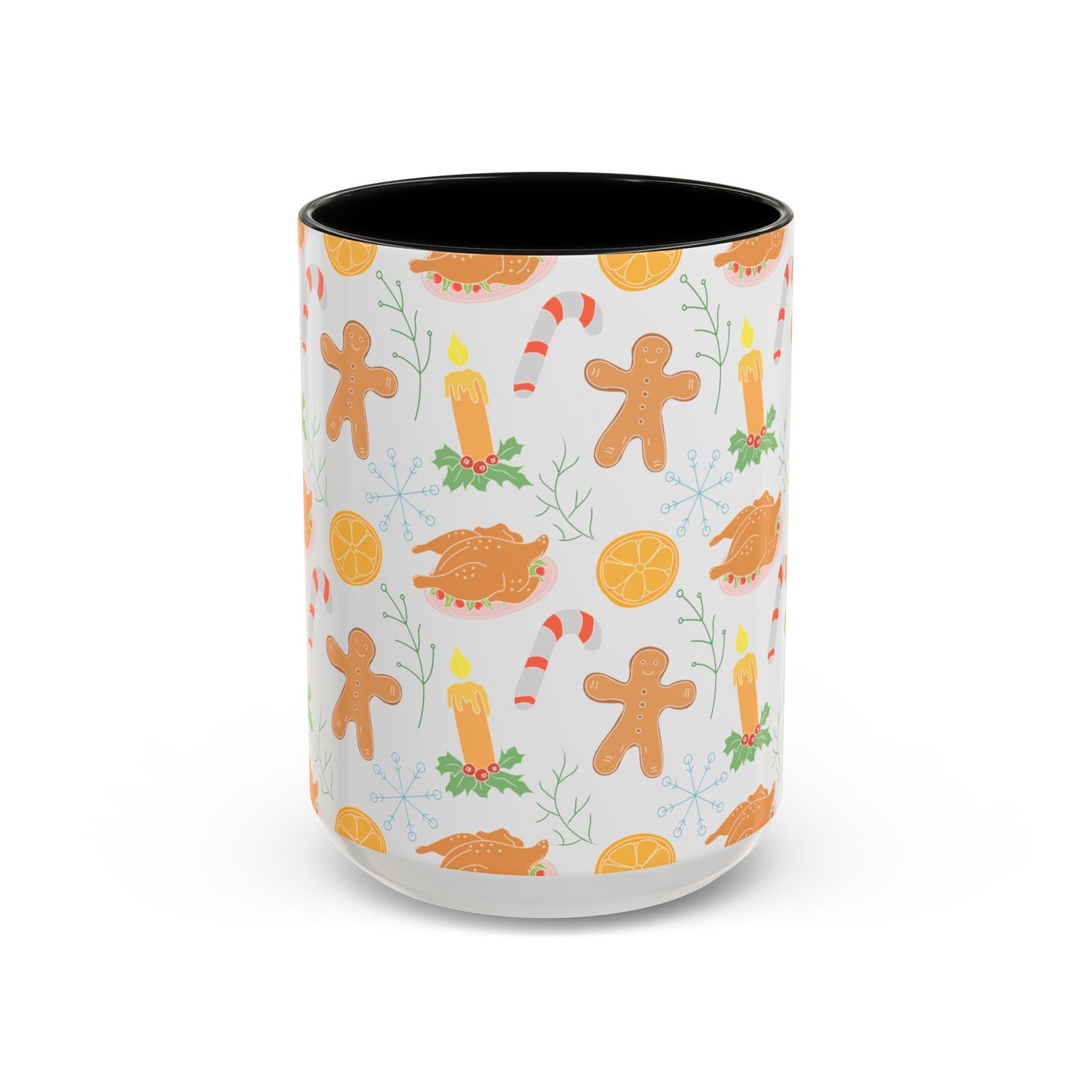 Christmas Accent Coffee Mug (11, 15oz)