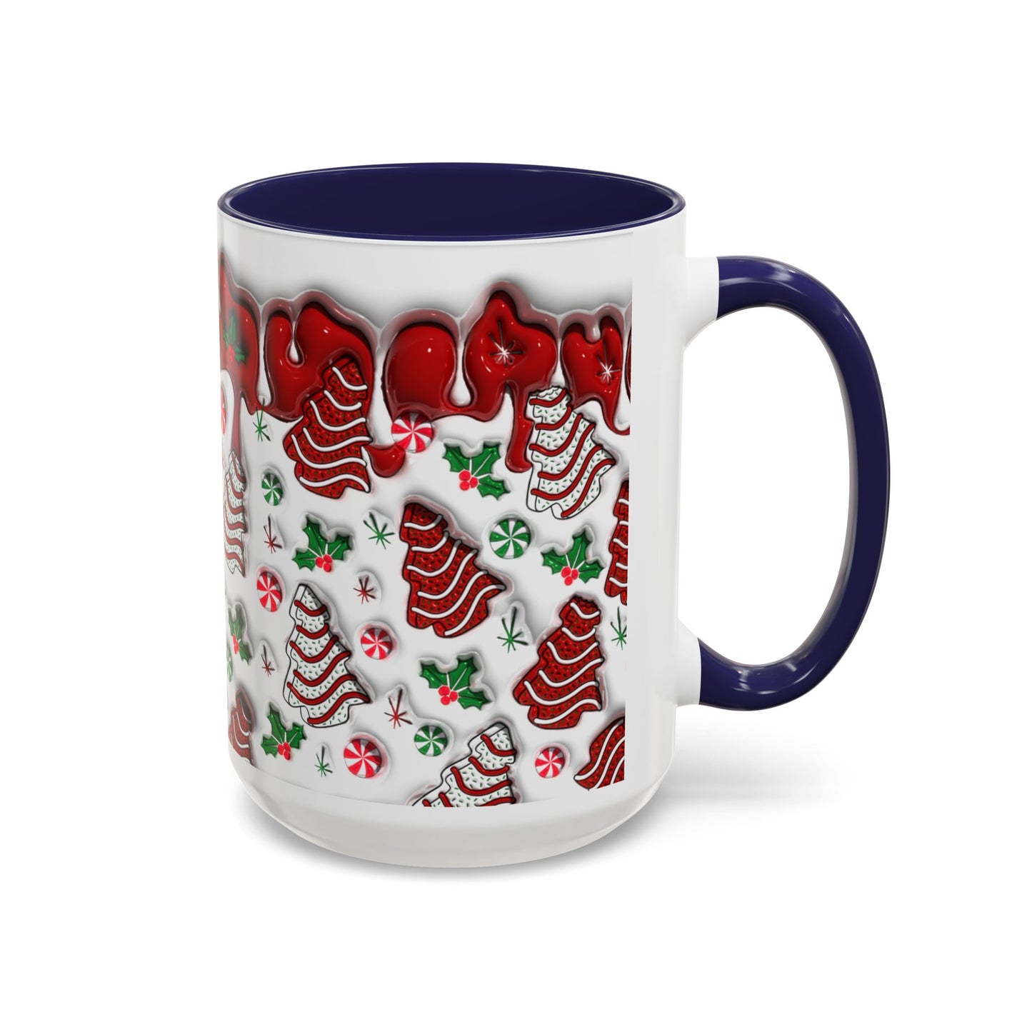 Christmas Accent Coffee Mug (11, 15oz)
