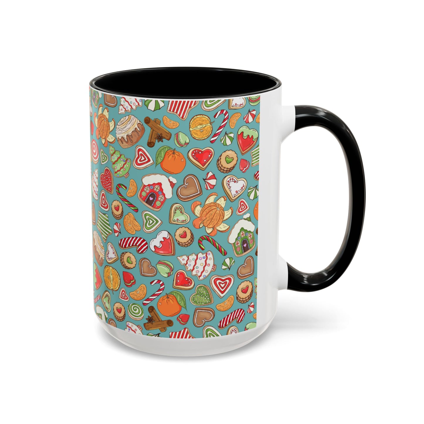 Christmas Accent Coffee Mug (11, 15oz)