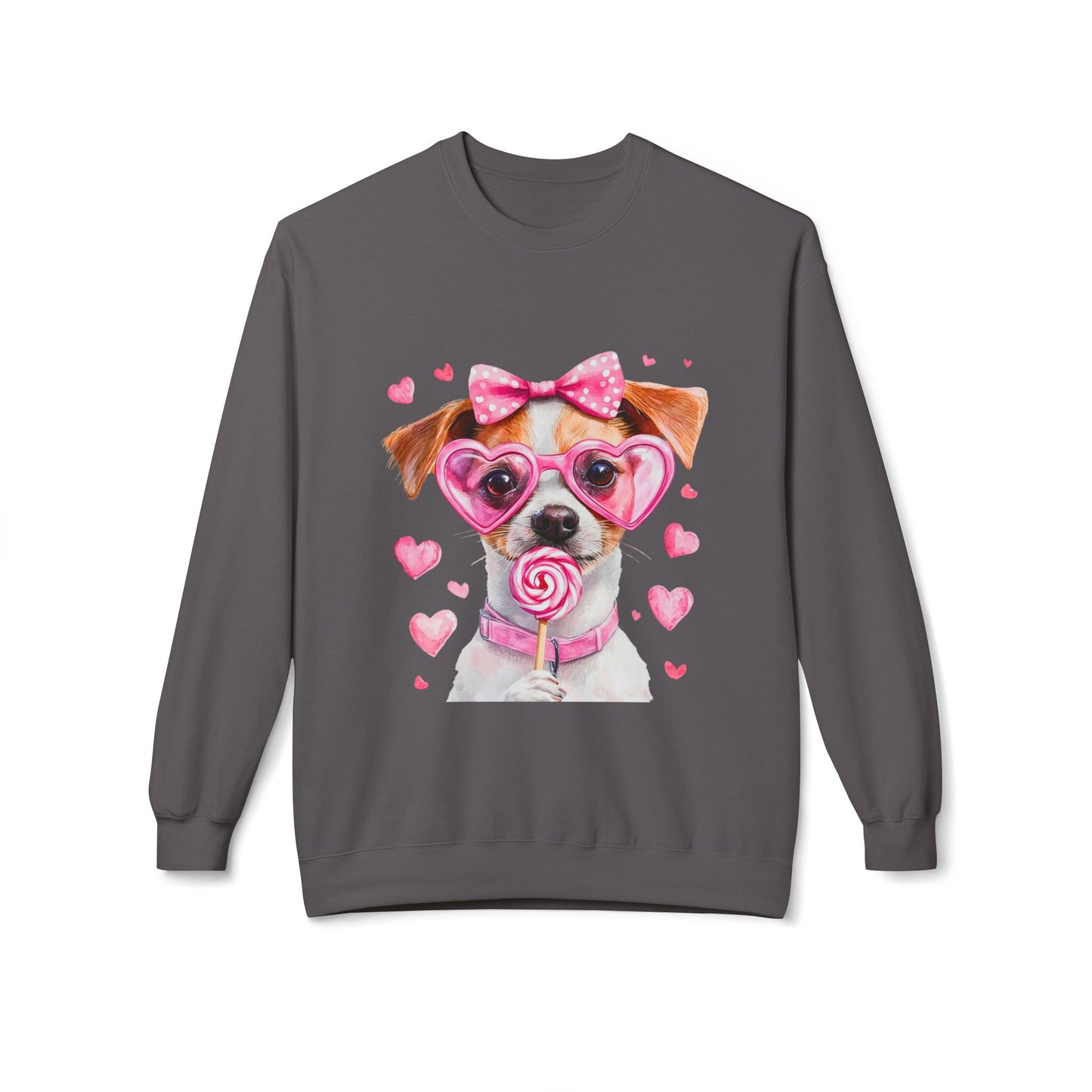 Valentines Unisex Midweight Softstyle Fleece Crewneck Sweatshirt