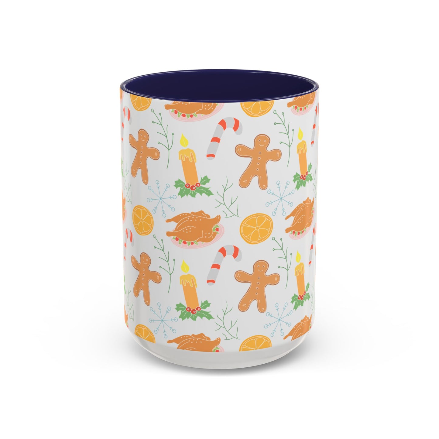 Christmas Accent Coffee Mug (11, 15oz)