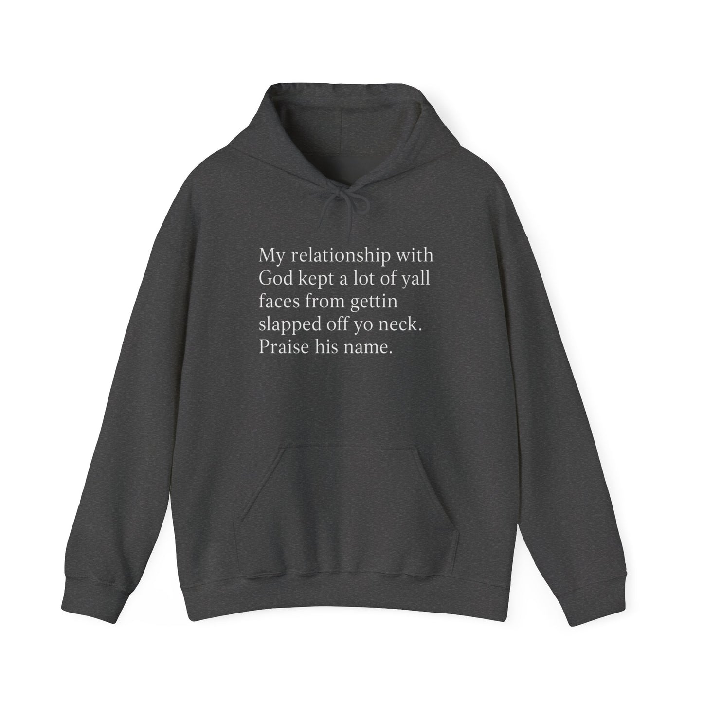 Faith-Inspired Hooded Sweatshirt, Inspirational Hoodie, Motivational Sweatshirt, Casual Wear, Spiritual Gift, Everyday Comfort