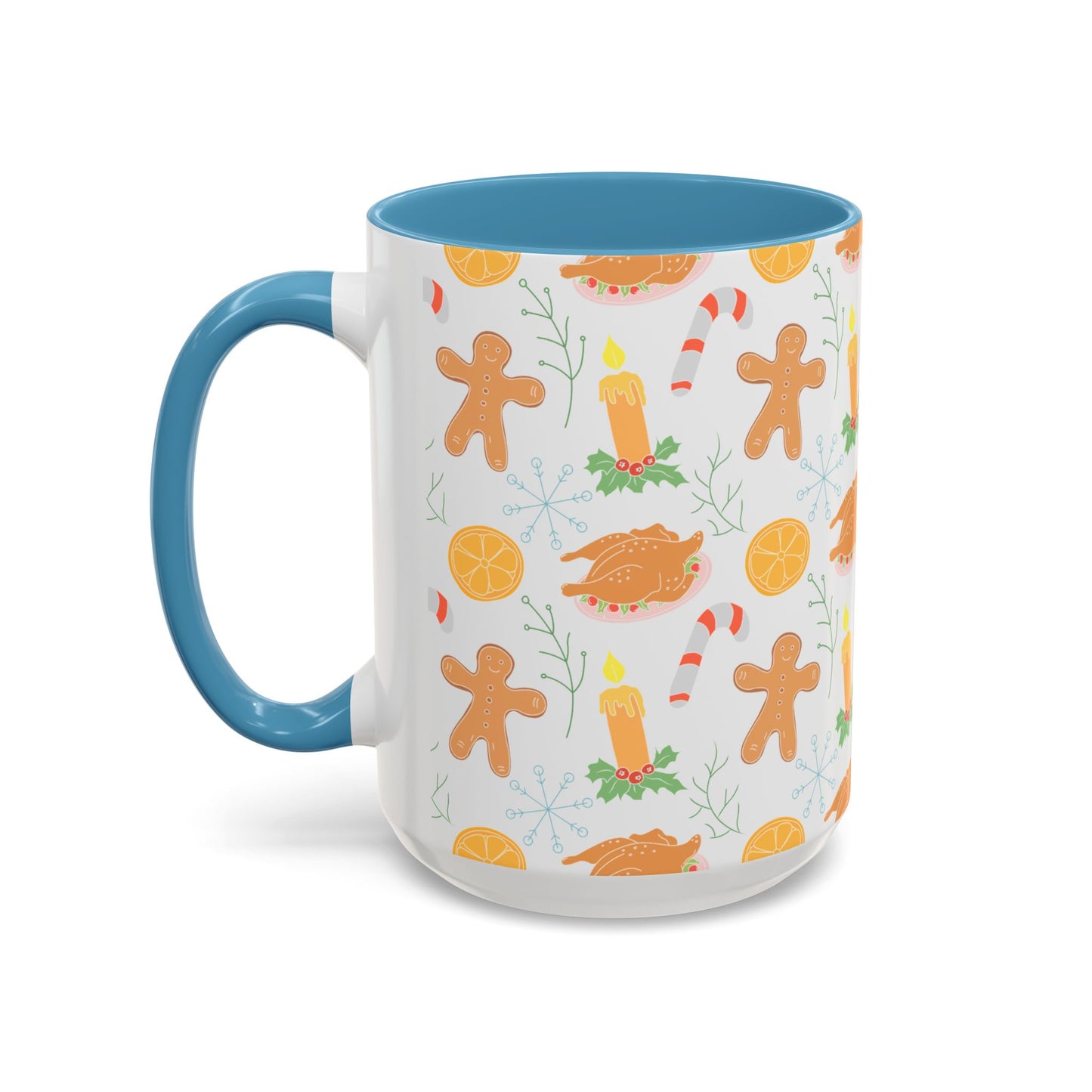 Christmas Accent Coffee Mug (11, 15oz)