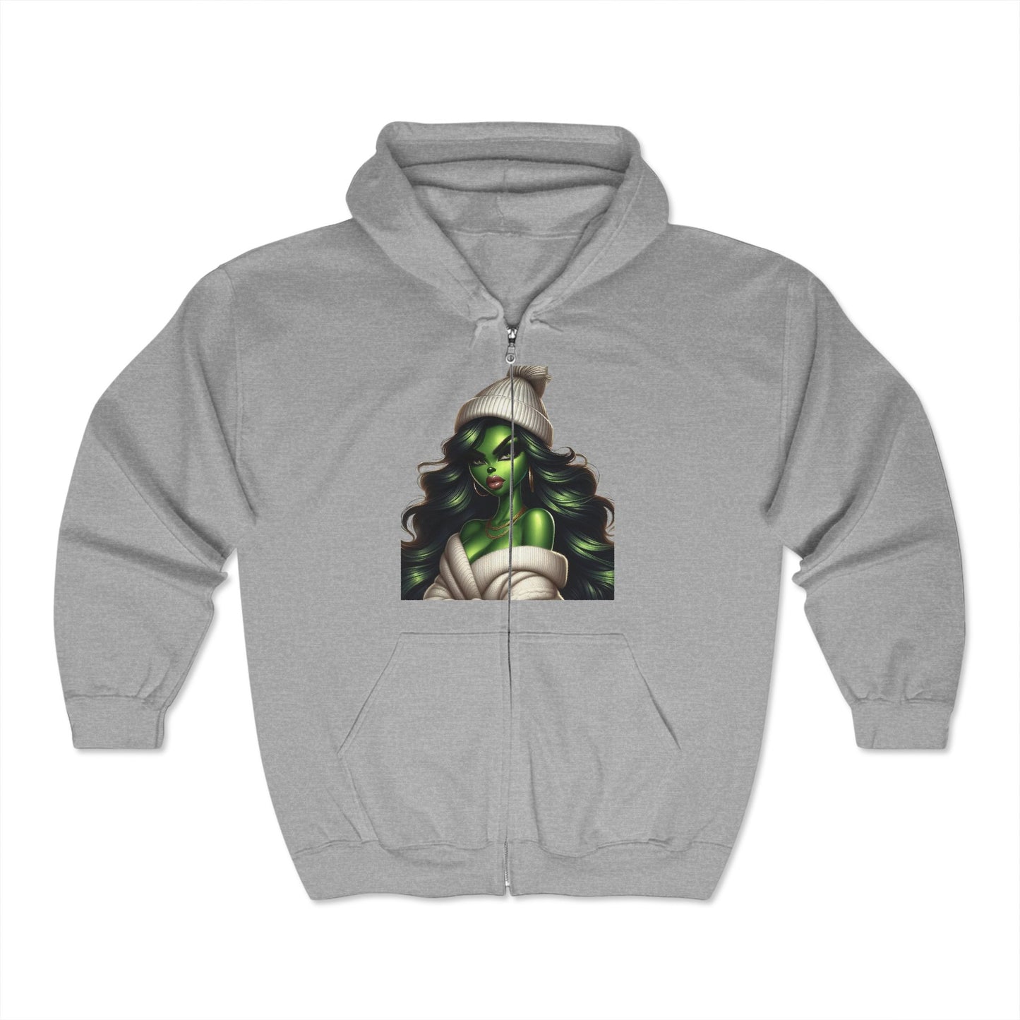 Christmas Unisex Heavy Blend™ Full Zip Hooded Sweatshirt