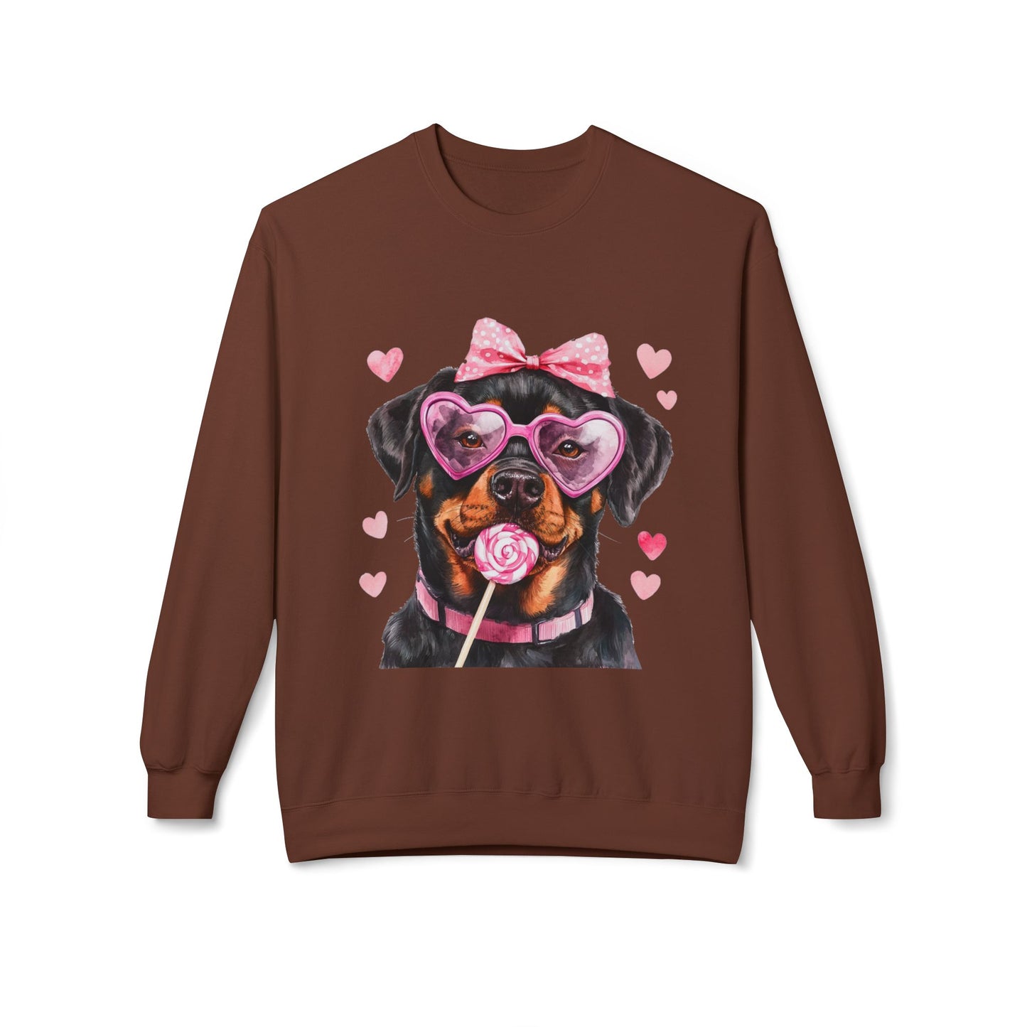 Valentines Unisex Midweight Softstyle Fleece Crewneck Sweatshirt