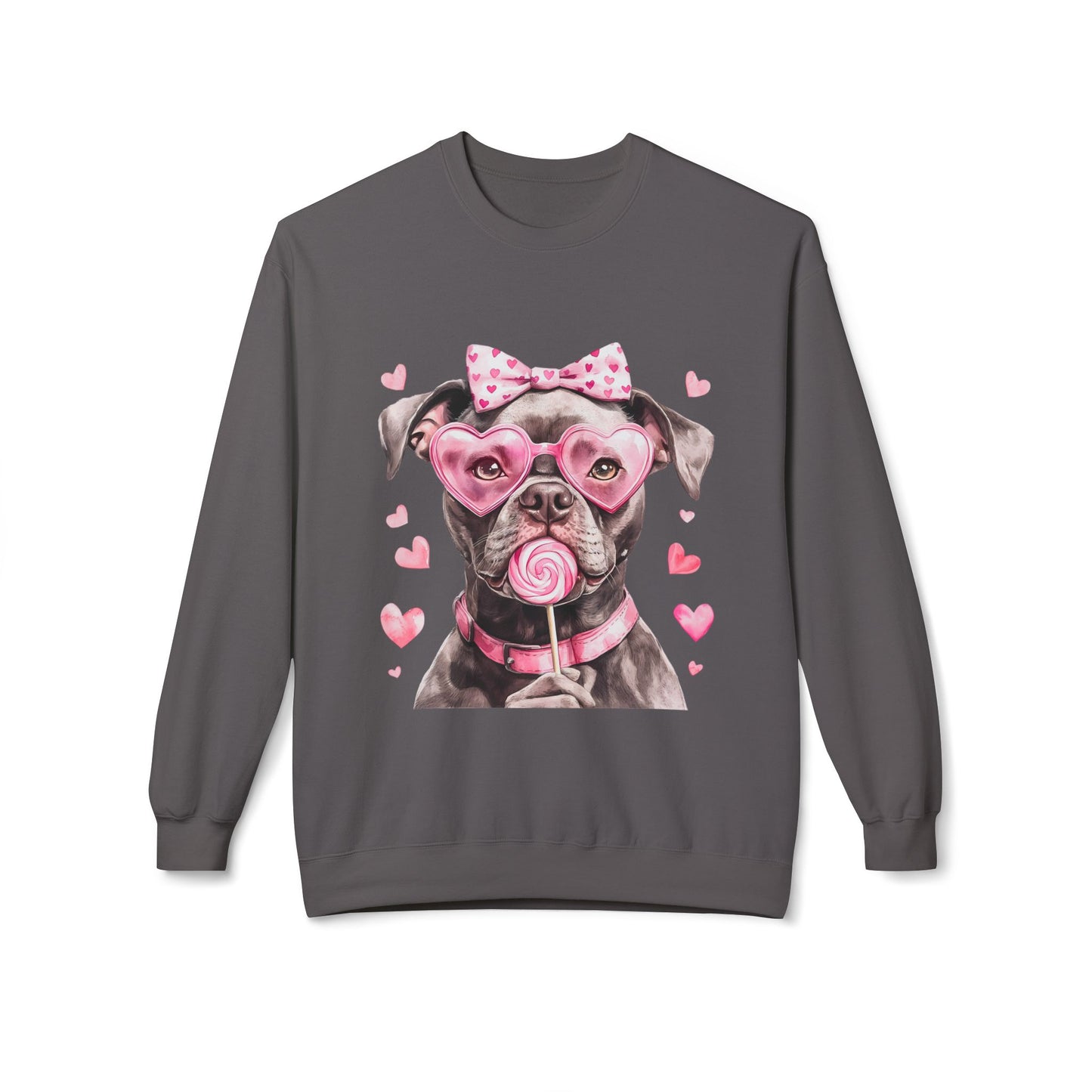 Valentines Unisex Midweight Softstyle Fleece Crewneck Sweatshirt