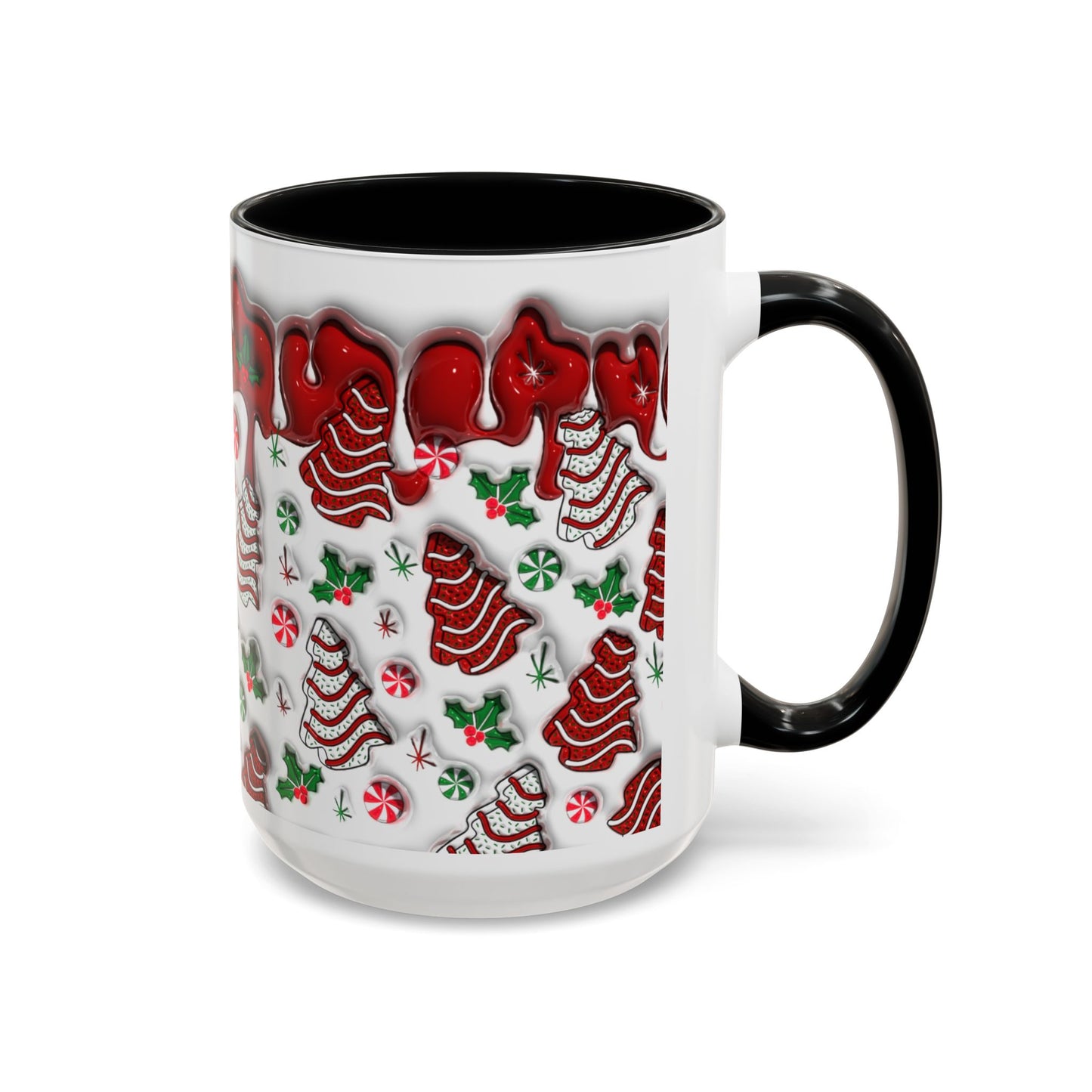 Christmas Accent Coffee Mug (11, 15oz)