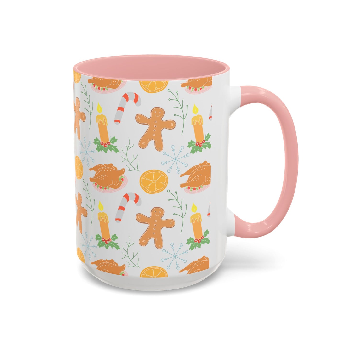 Christmas Accent Coffee Mug (11, 15oz)