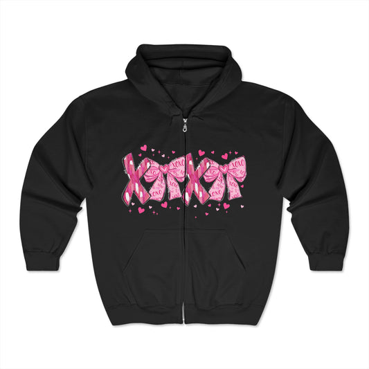 Valentines Unisex Heavy Blend™ Full Zip Hooded Sweatshirt