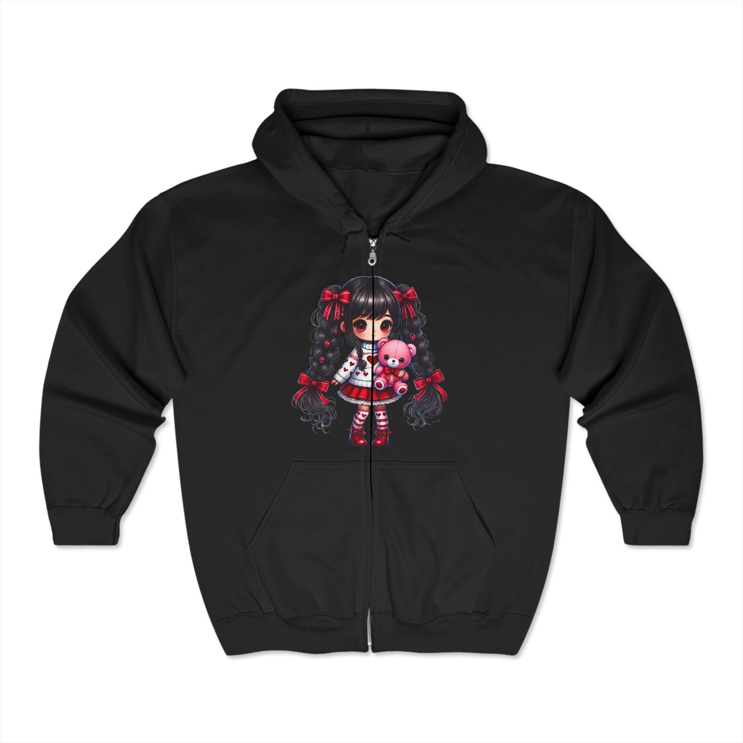 Valentines Unisex Heavy Blend™ Full Zip Hooded Sweatshirt