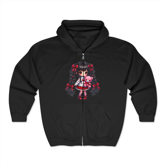 Valentines Unisex Heavy Blend™ Full Zip Hooded Sweatshirt