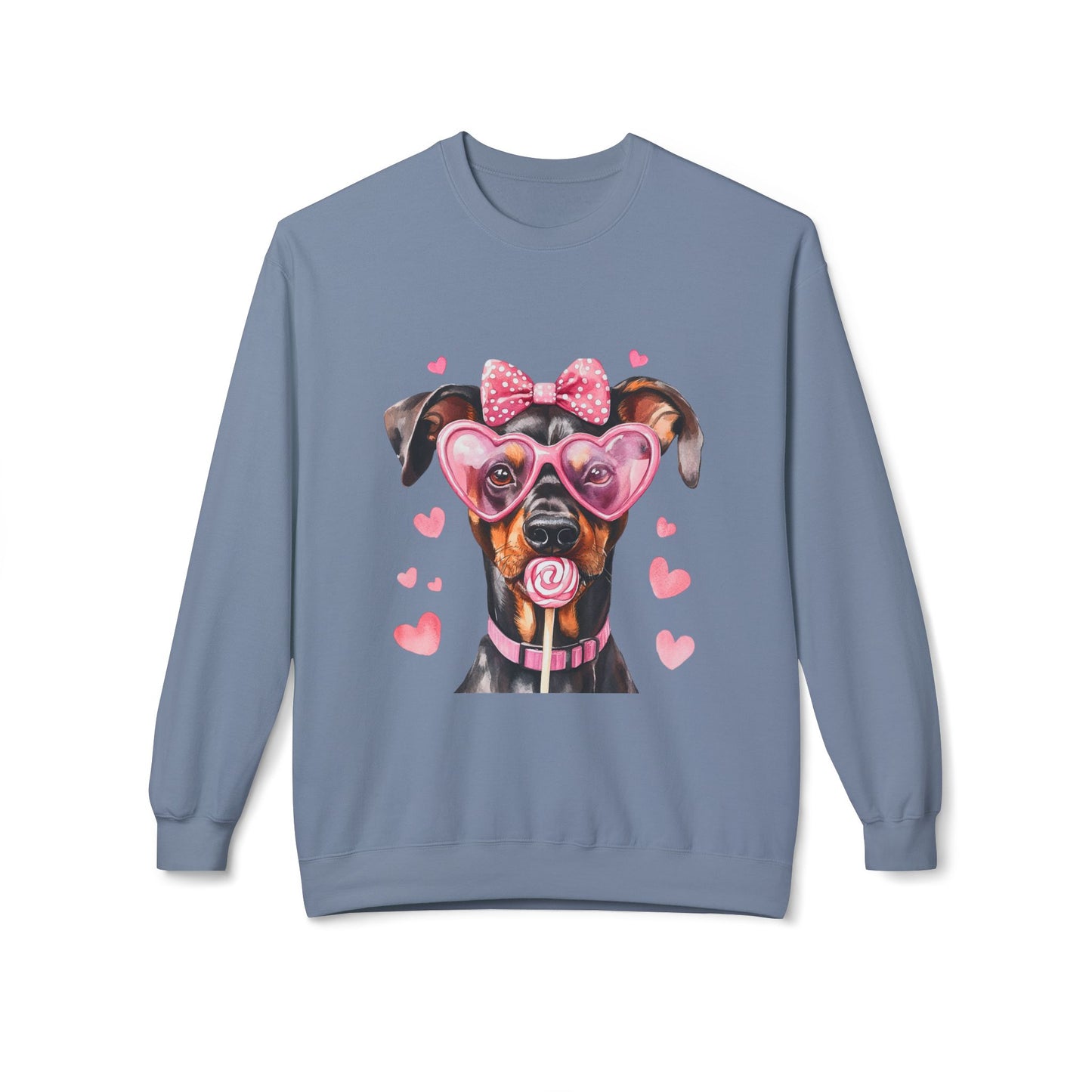 Valentines Unisex Midweight Softstyle Fleece Crewneck Sweatshirt