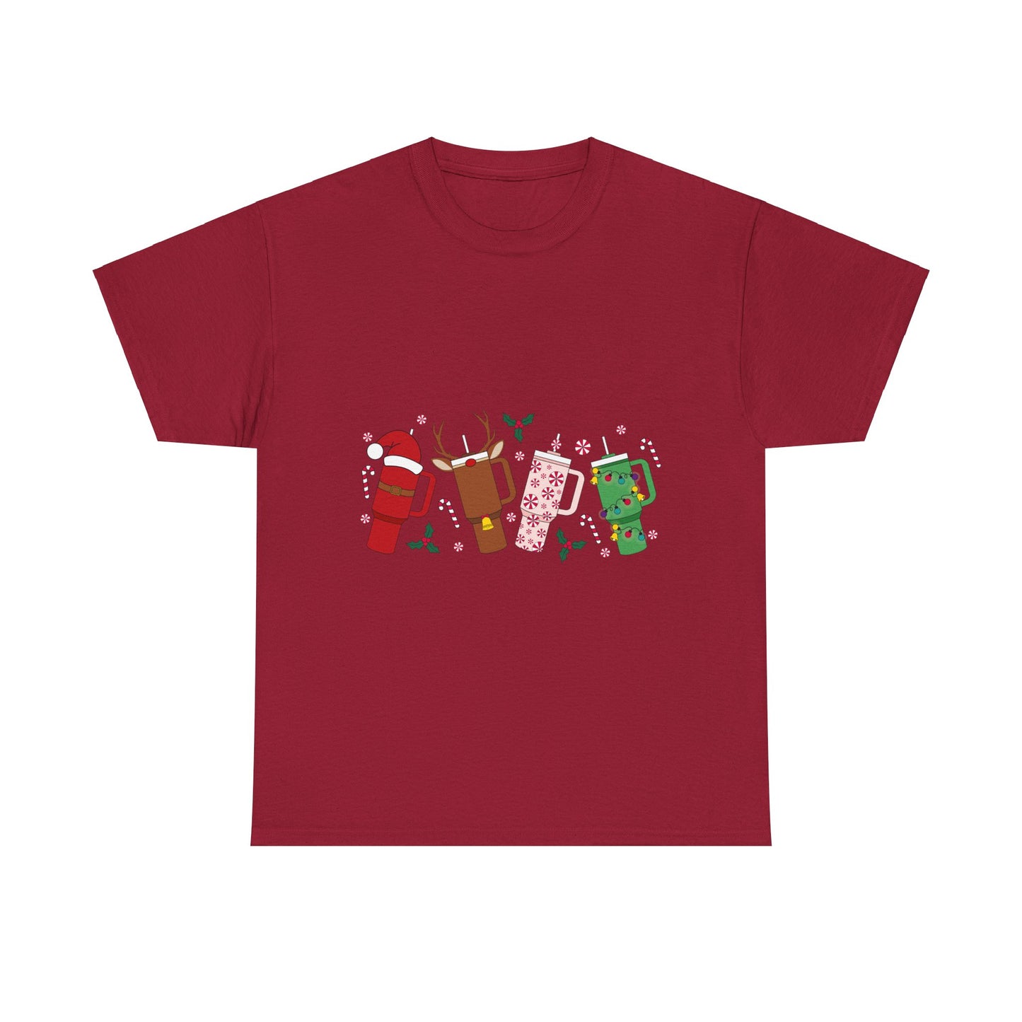 Christmas Unisex Garment-dyed Long Sleeve T-ShirtUnisex Heavy Cotton Tee