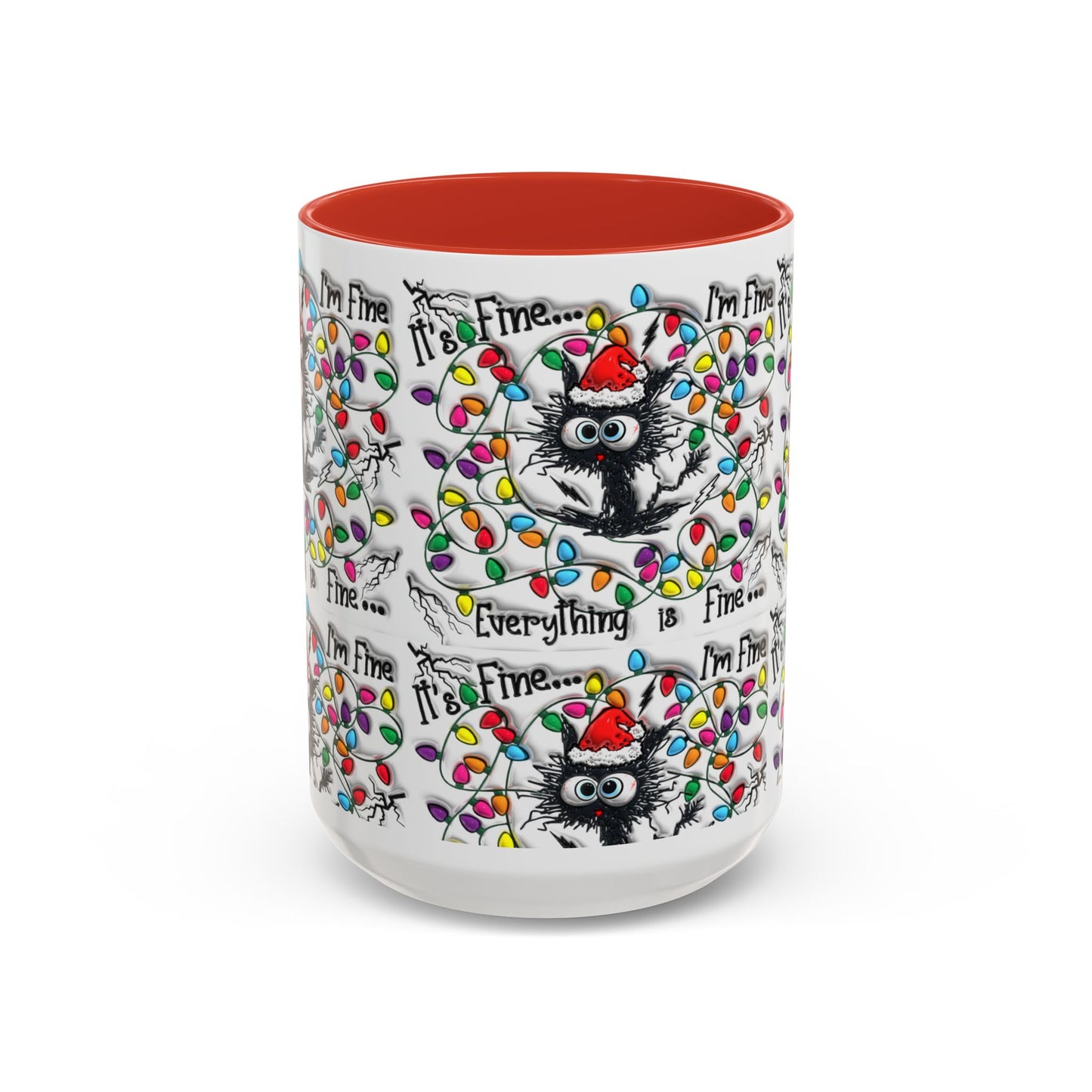 Christmas Accent Coffee Mug (11, 15oz)