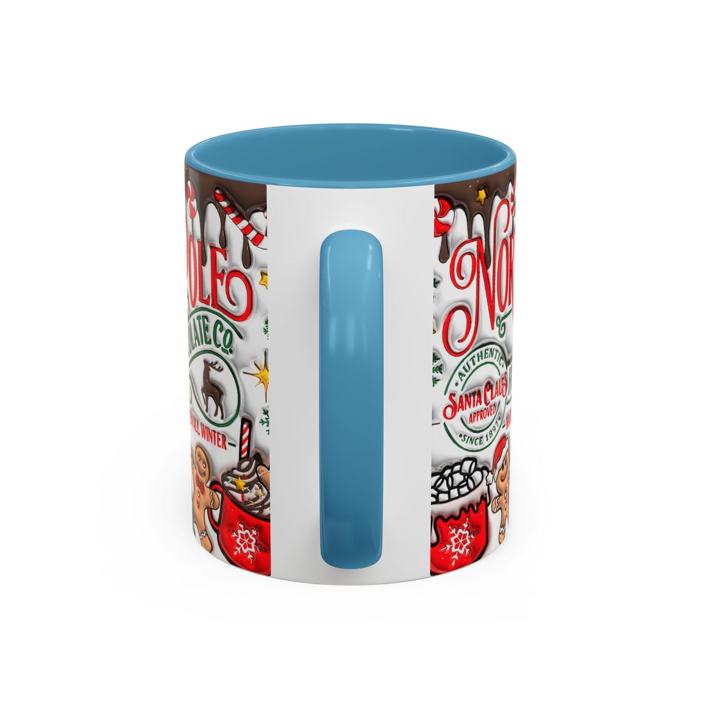 Christmas Accent Coffee Mug (11, 15oz)