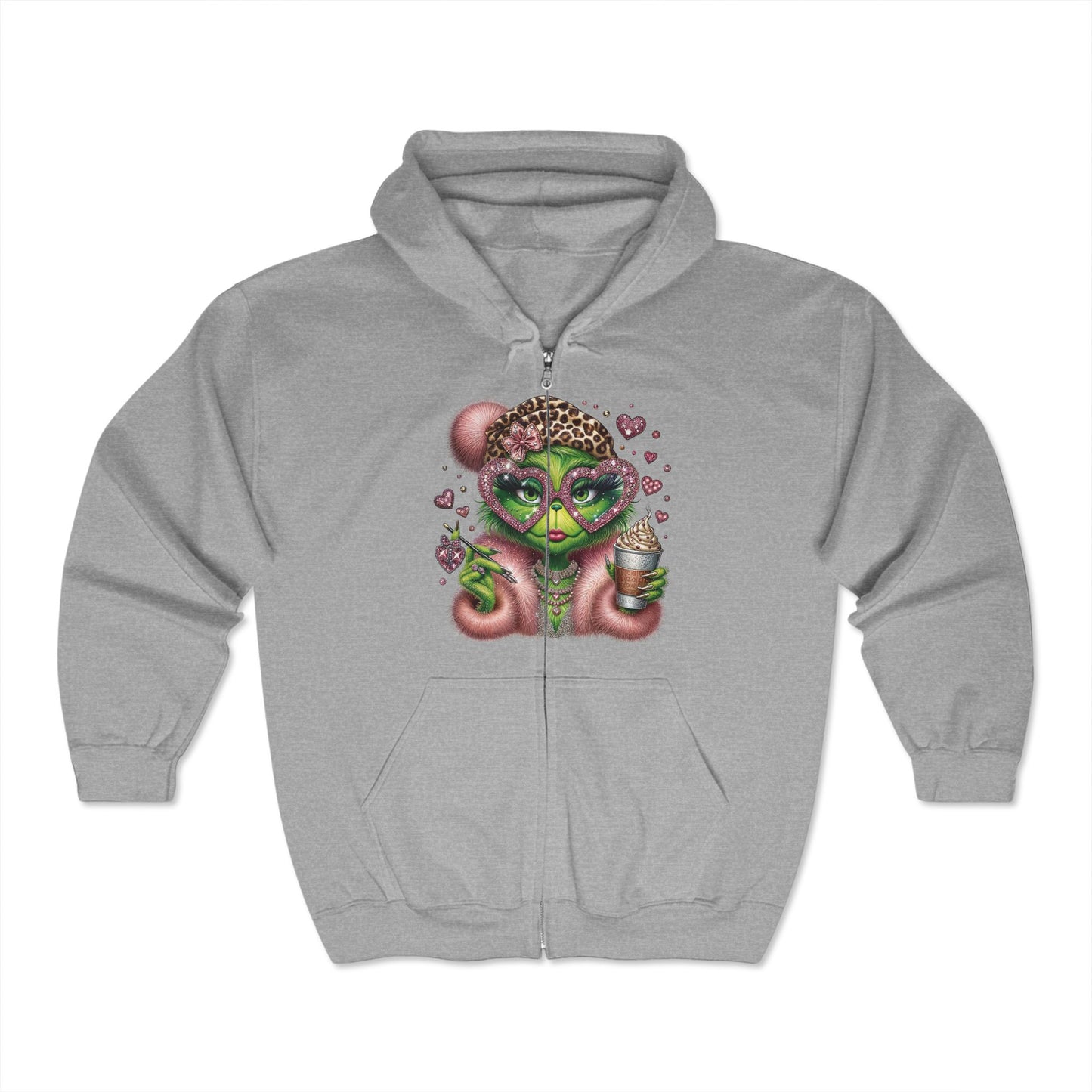 Christmas Unisex Heavy Blend™ Full Zip Hooded Sweatshirt