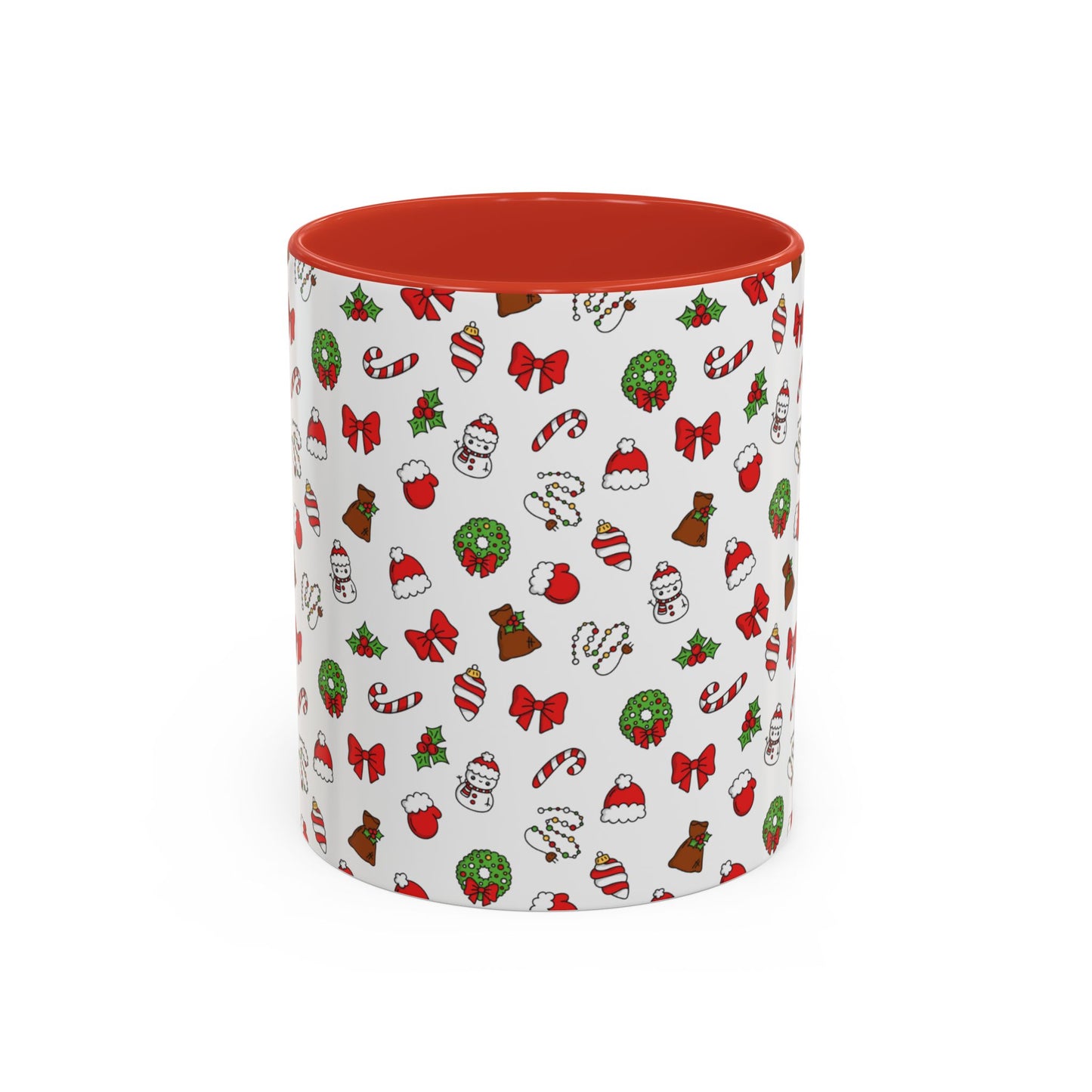 Christmas Accent Coffee Mug (11, 15oz)