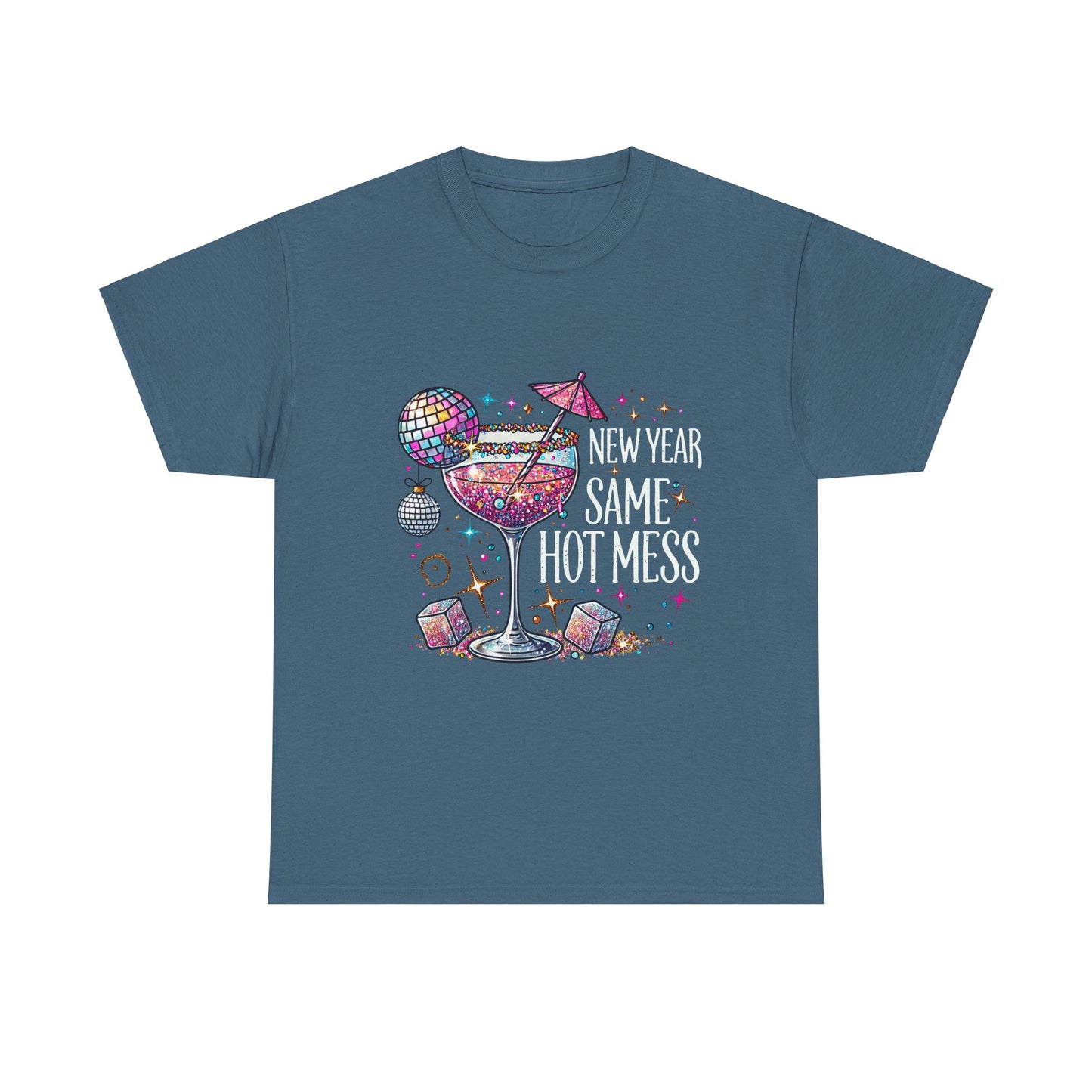 New Year Unisex Heavy Cotton Tee