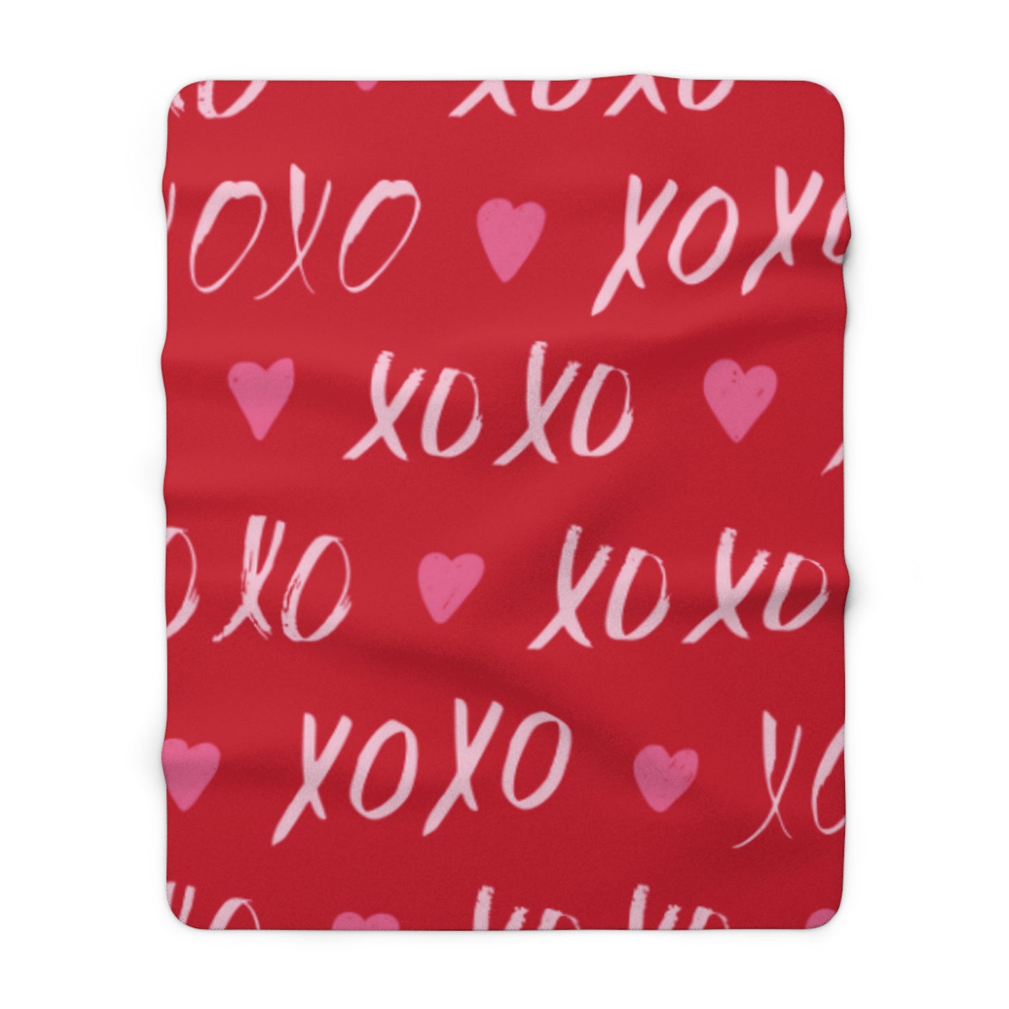 Valentines Sherpa Fleece Blanket