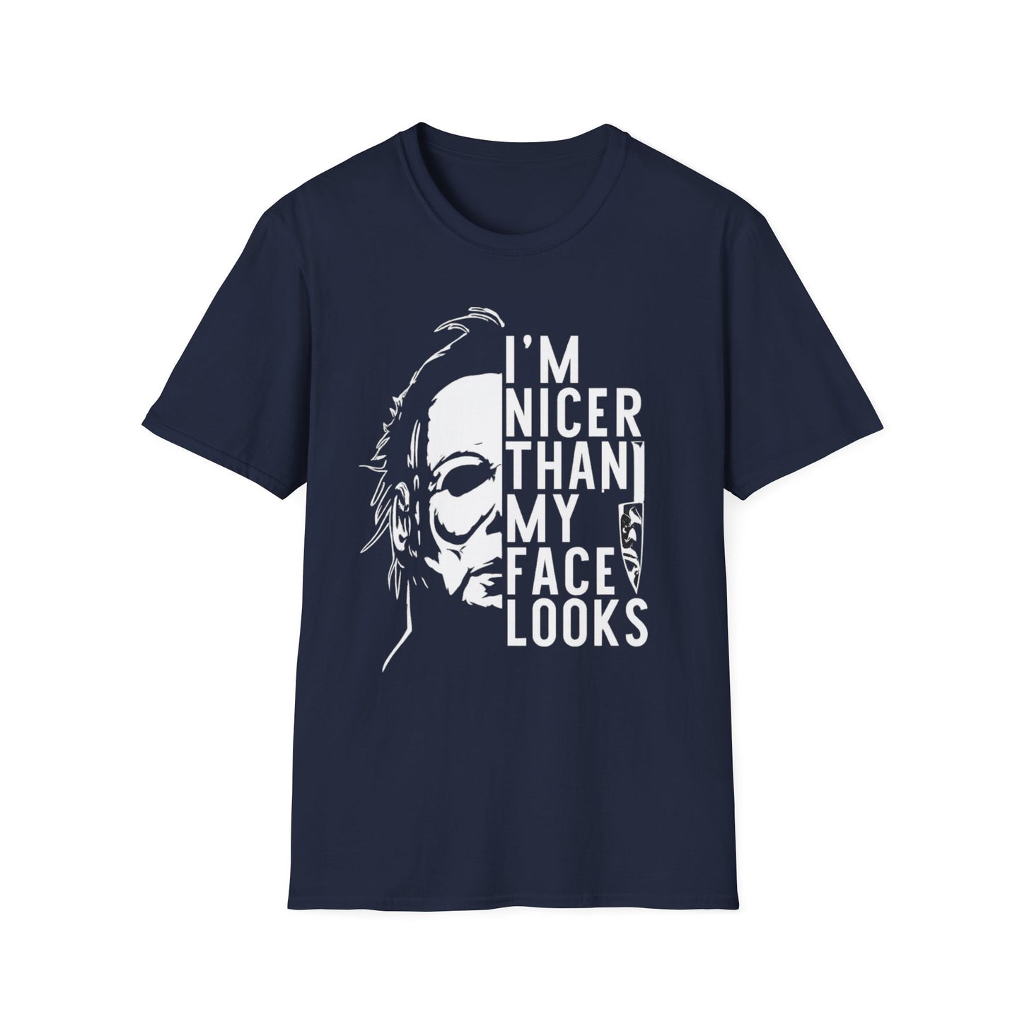Graphic Horror-Themed Unisex T-Shirt | Perfect Gift for Halloween, Movie Lovers, Casual Wear, Unique Statement Tee