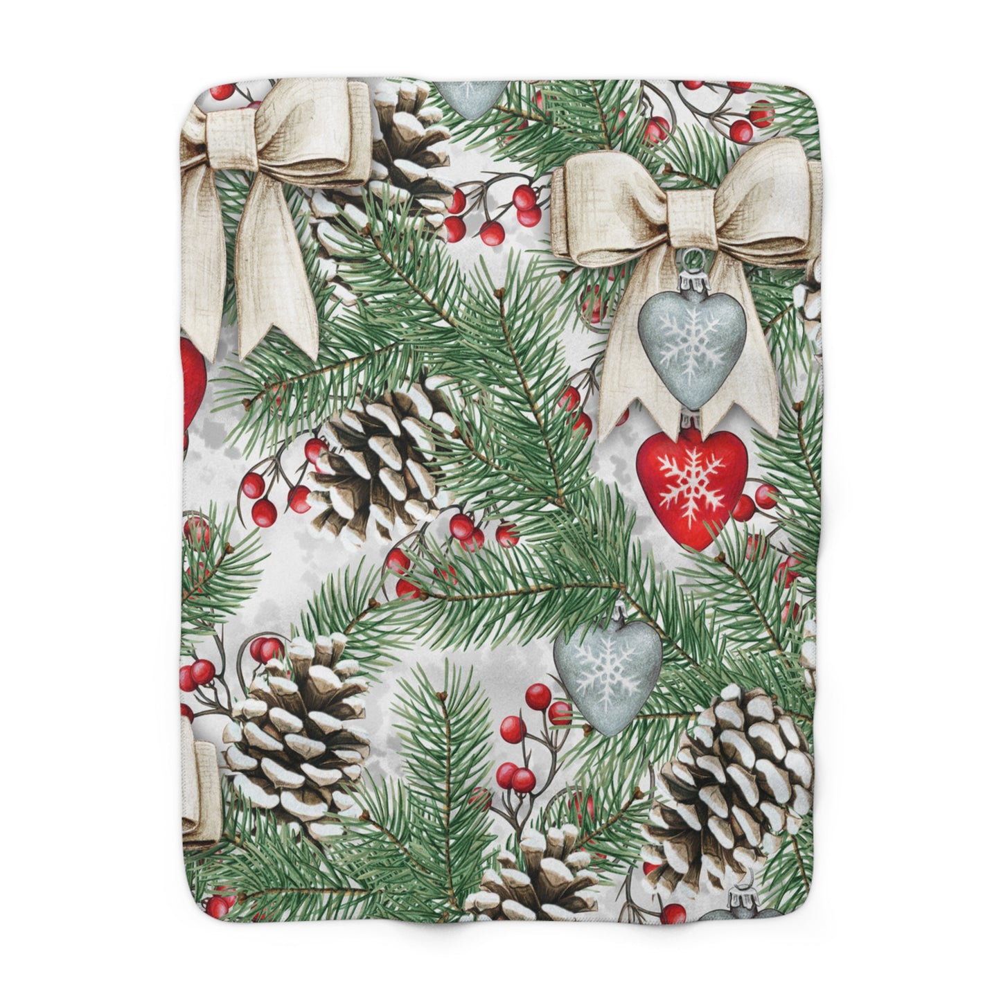 Christmas Bow Blanket