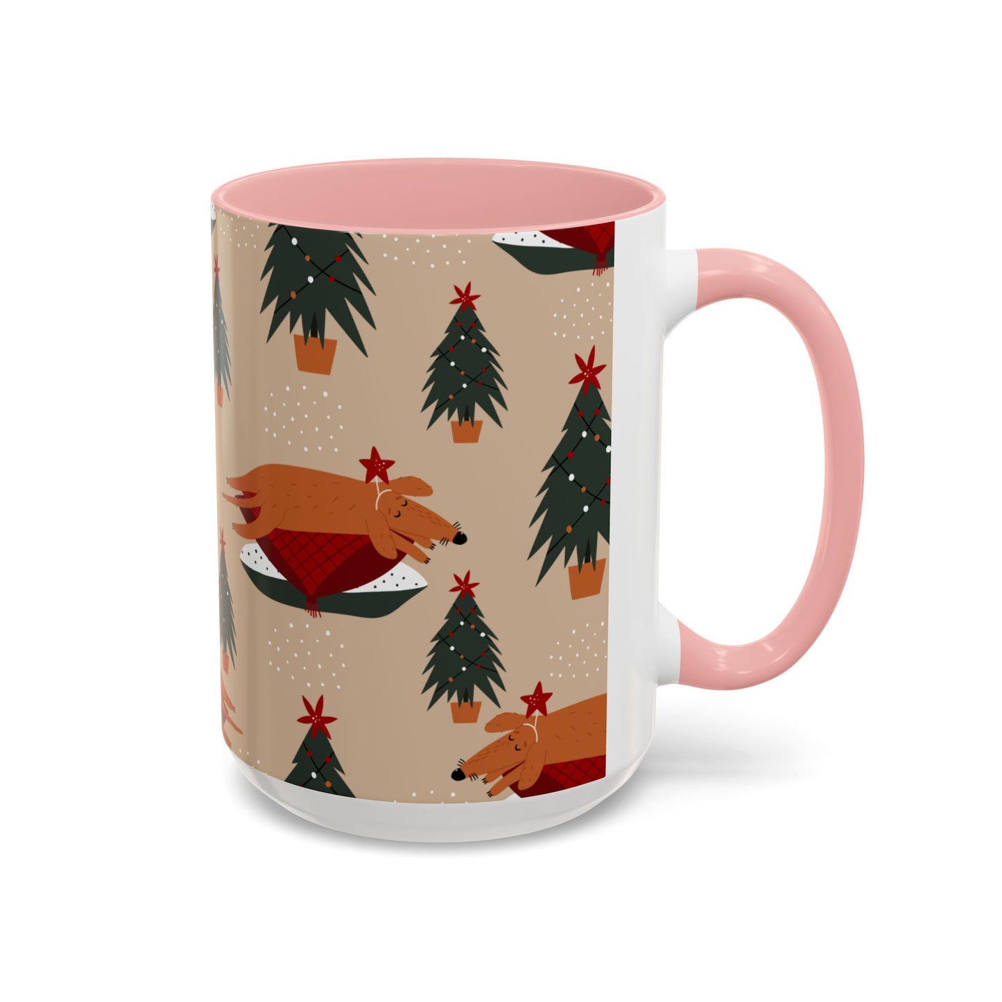 Christmas Accent Coffee Mug (11, 15oz)