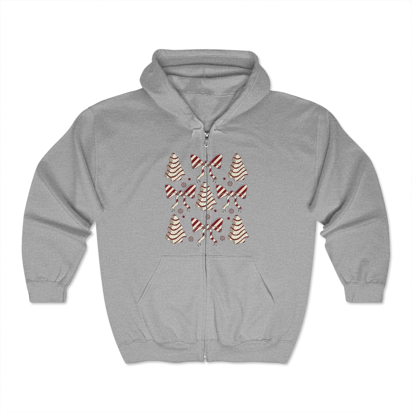 Christmas Unisex Heavy Blend™ Full Zip Hooded Sweatshirt