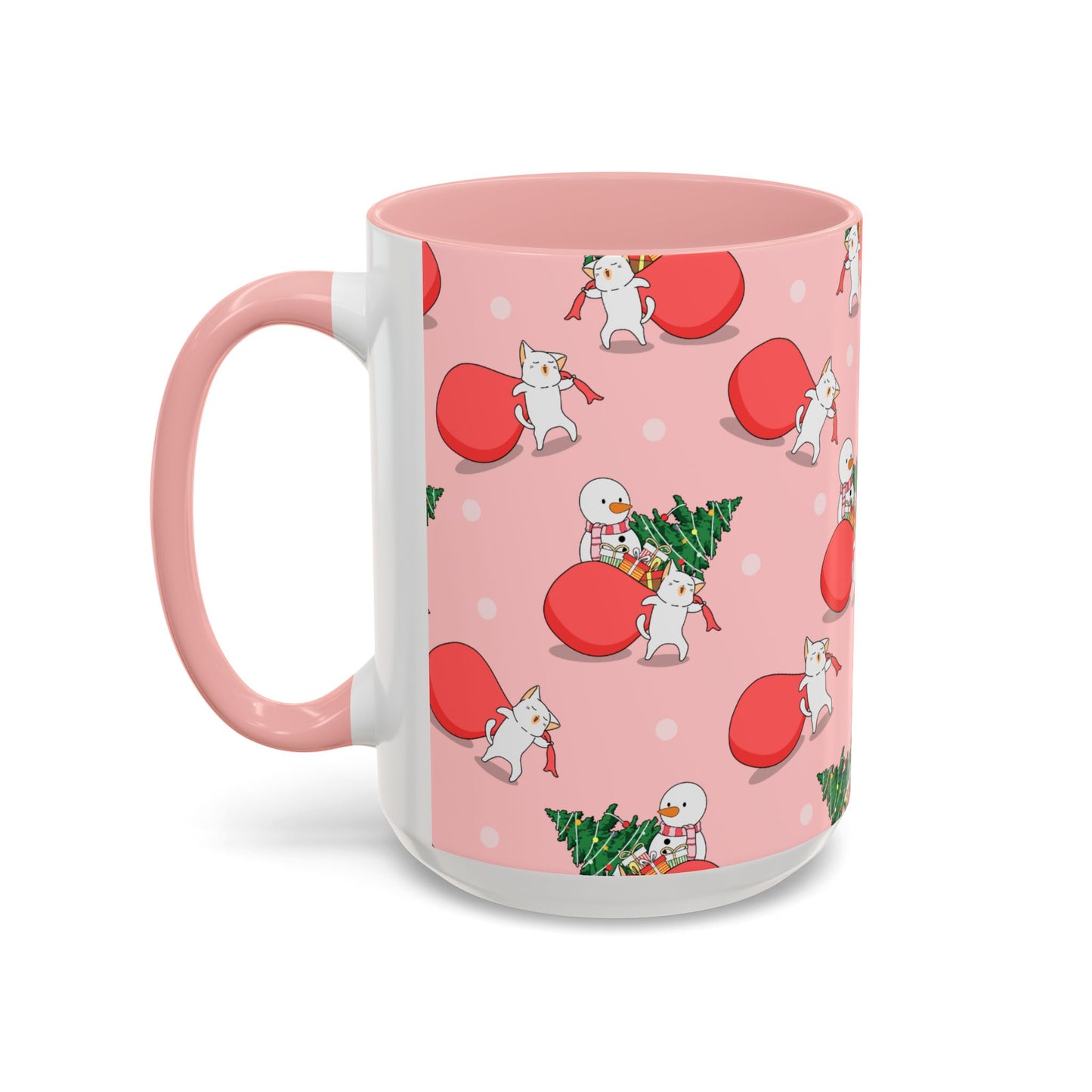 Christmas Accent Coffee Mug (11, 15oz)