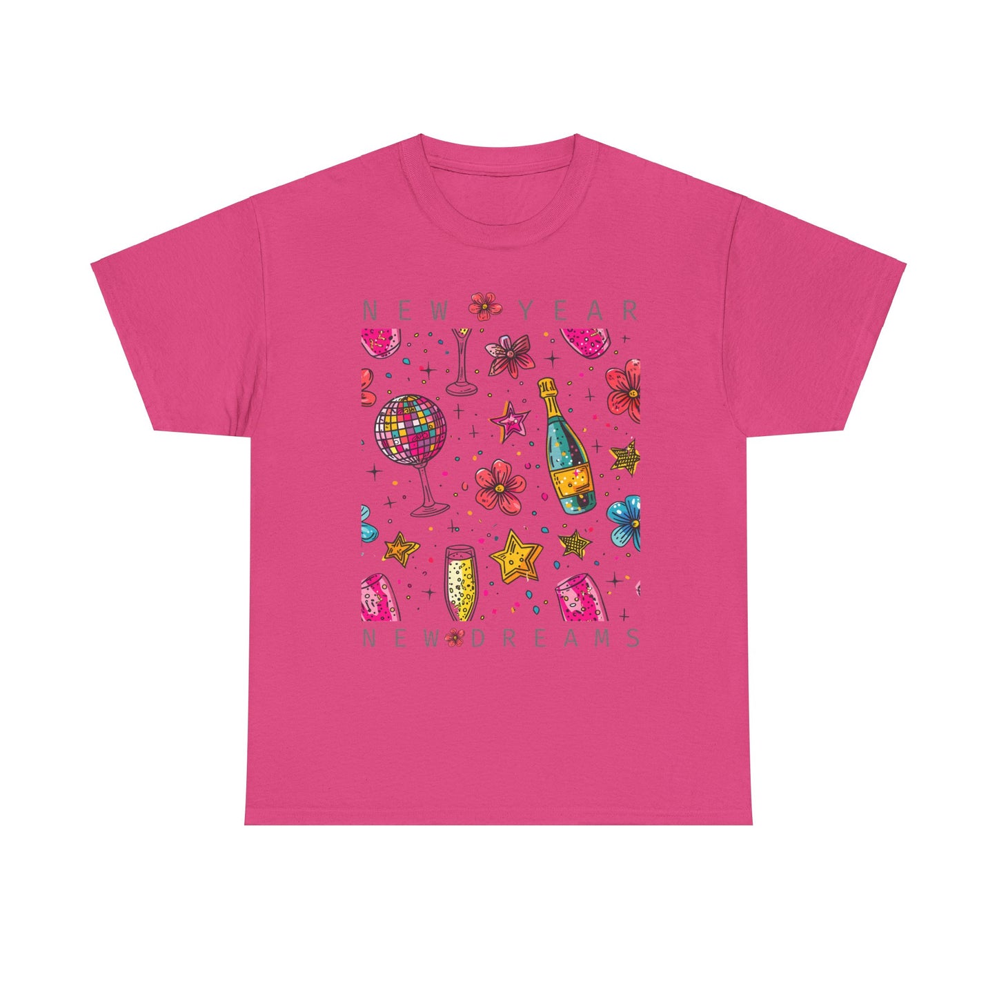 New Year Unisex Heavy Cotton Tee