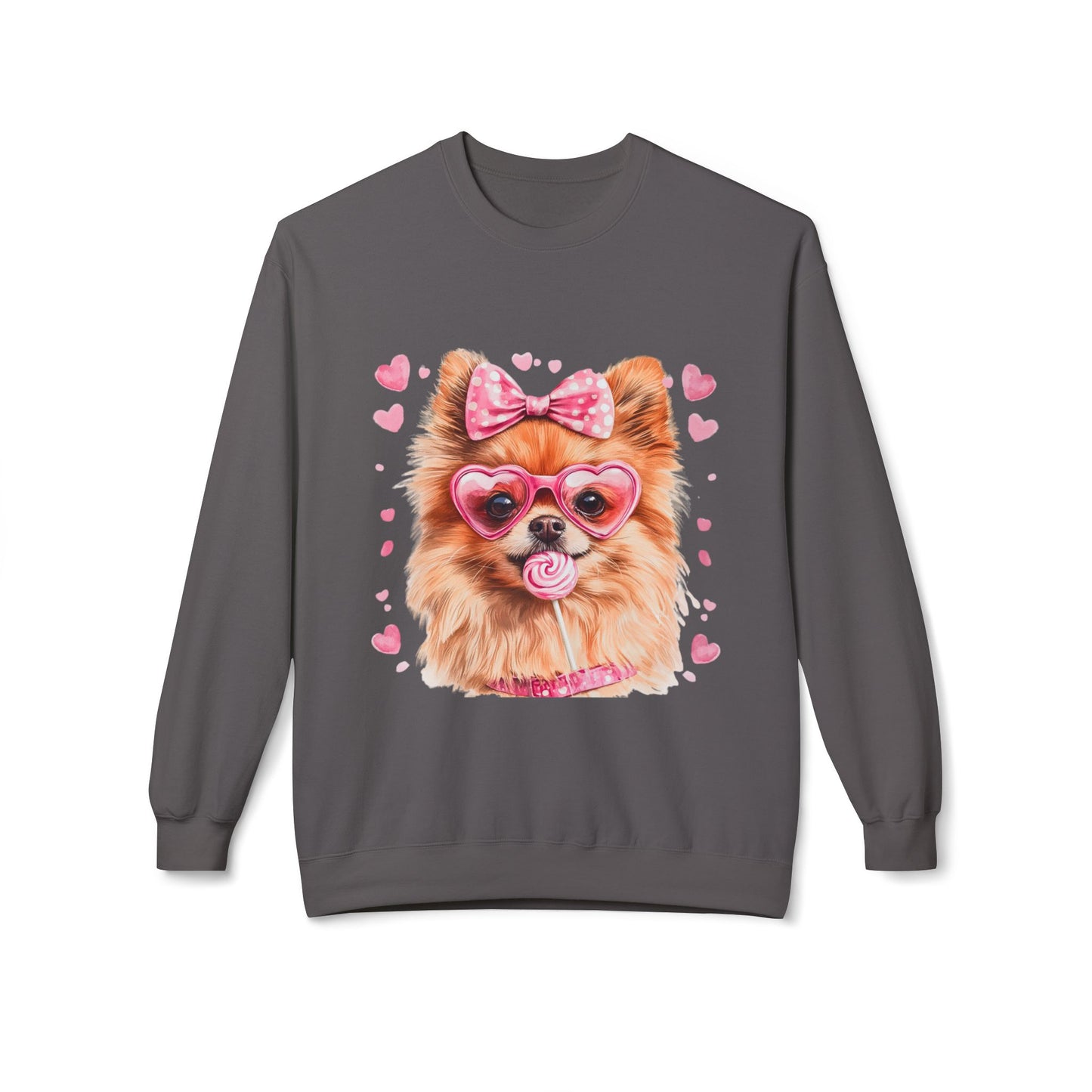 Valentines Unisex Midweight Softstyle Fleece Crewneck Sweatshirt