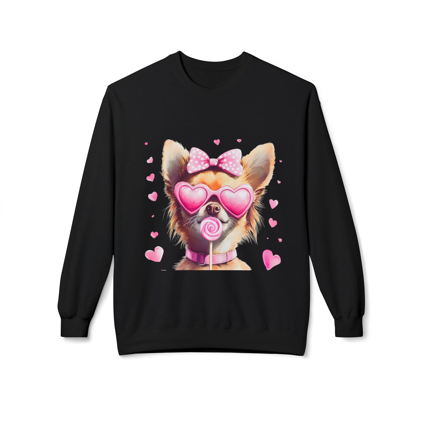Valentines Unisex Midweight Softstyle Fleece Crewneck Sweatshirt