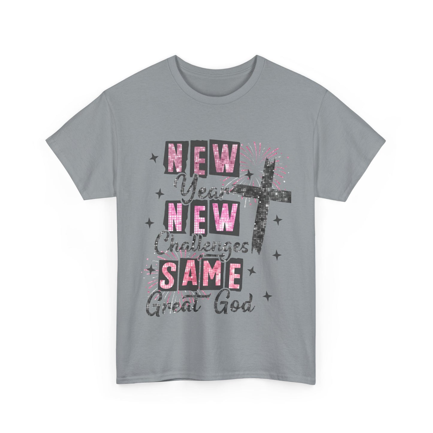 New Year Unisex Heavy Cotton Tee