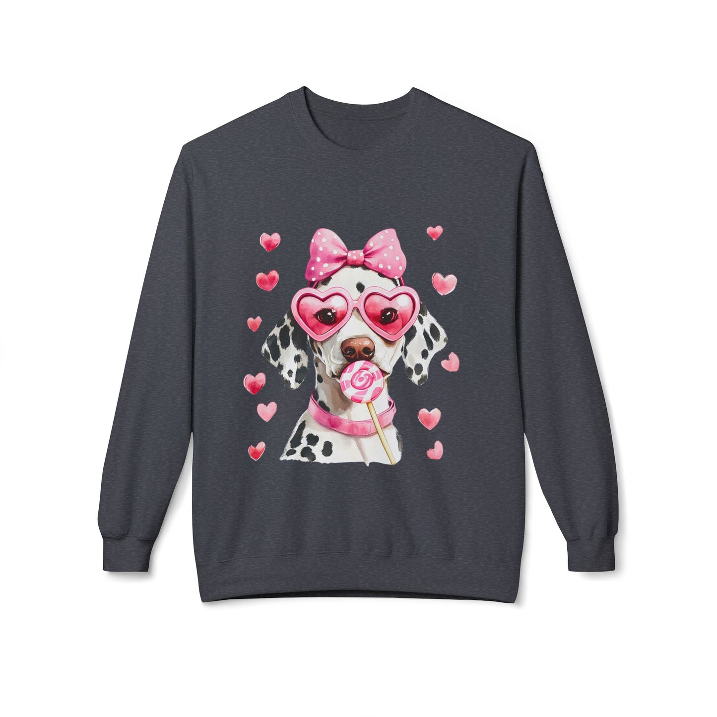 Valentines Unisex Midweight Softstyle Fleece Crewneck Sweatshirt