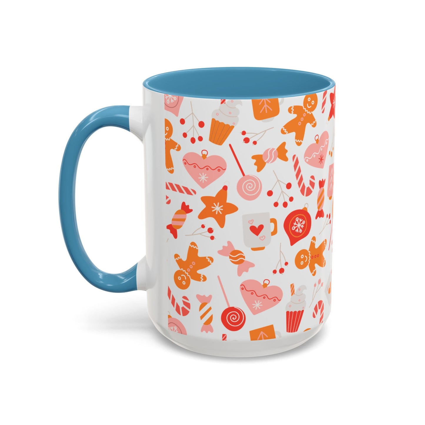 Christmas Accent Coffee Mug (11, 15oz)