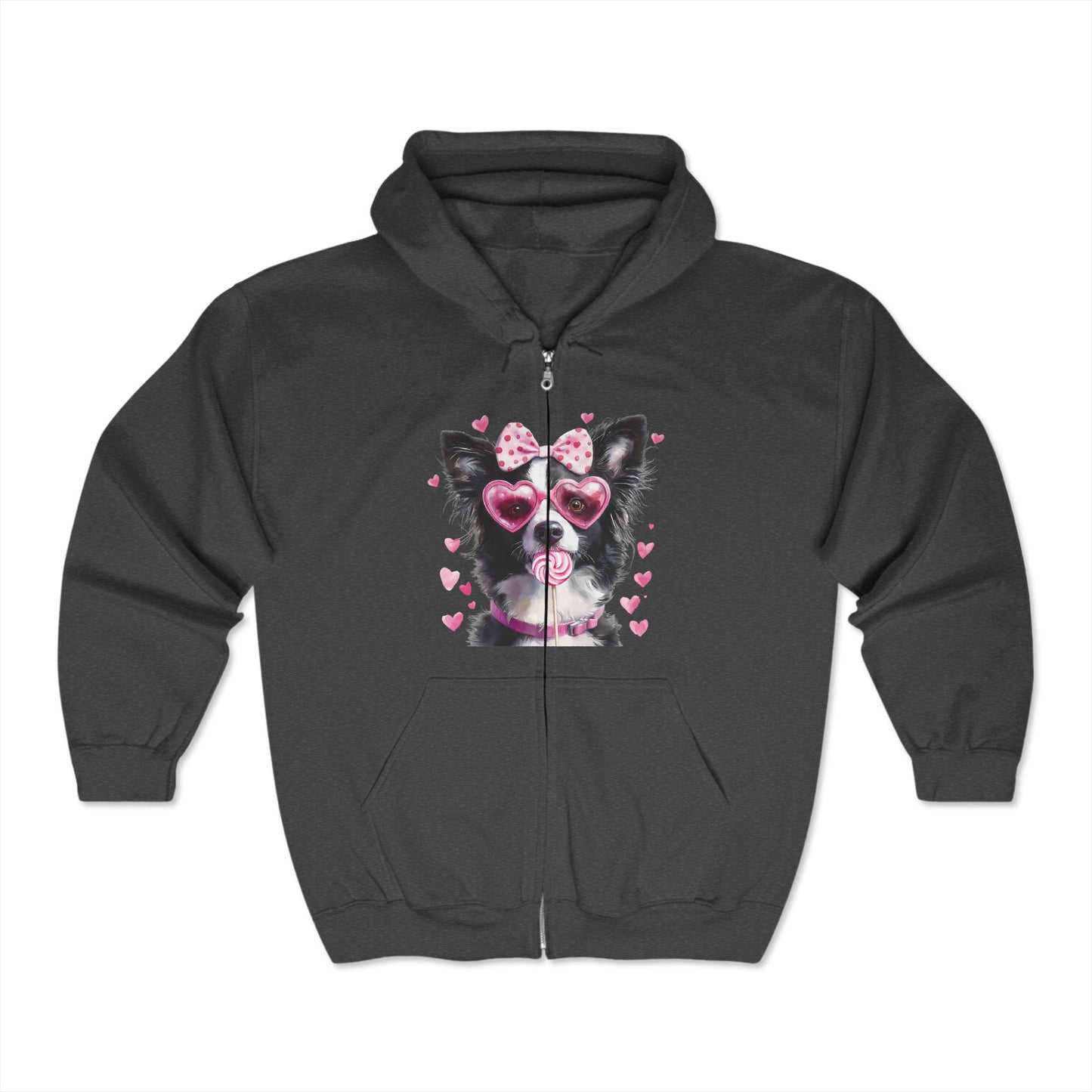 Valentines Unisex Heavy Blend™ Full Zip Hoodies
