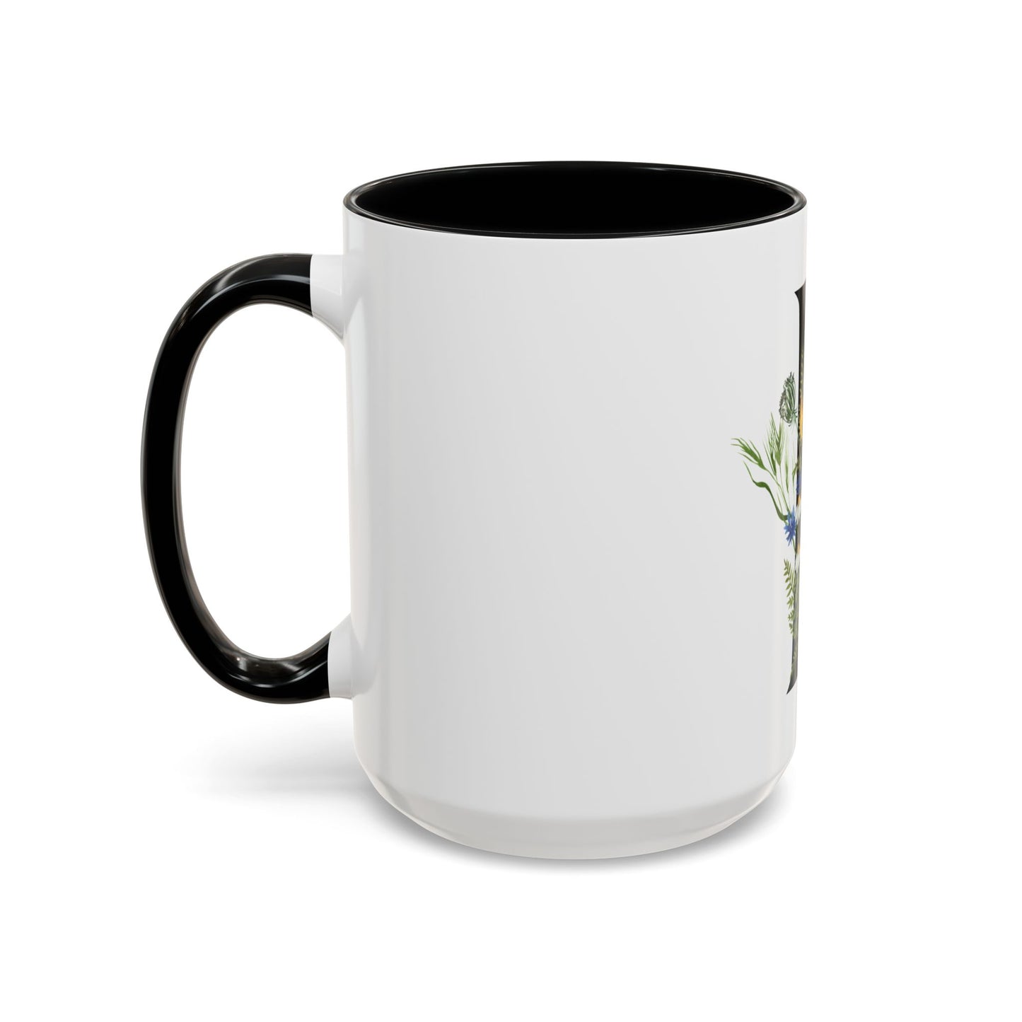 Alphabet Letter Accent Coffee Mug