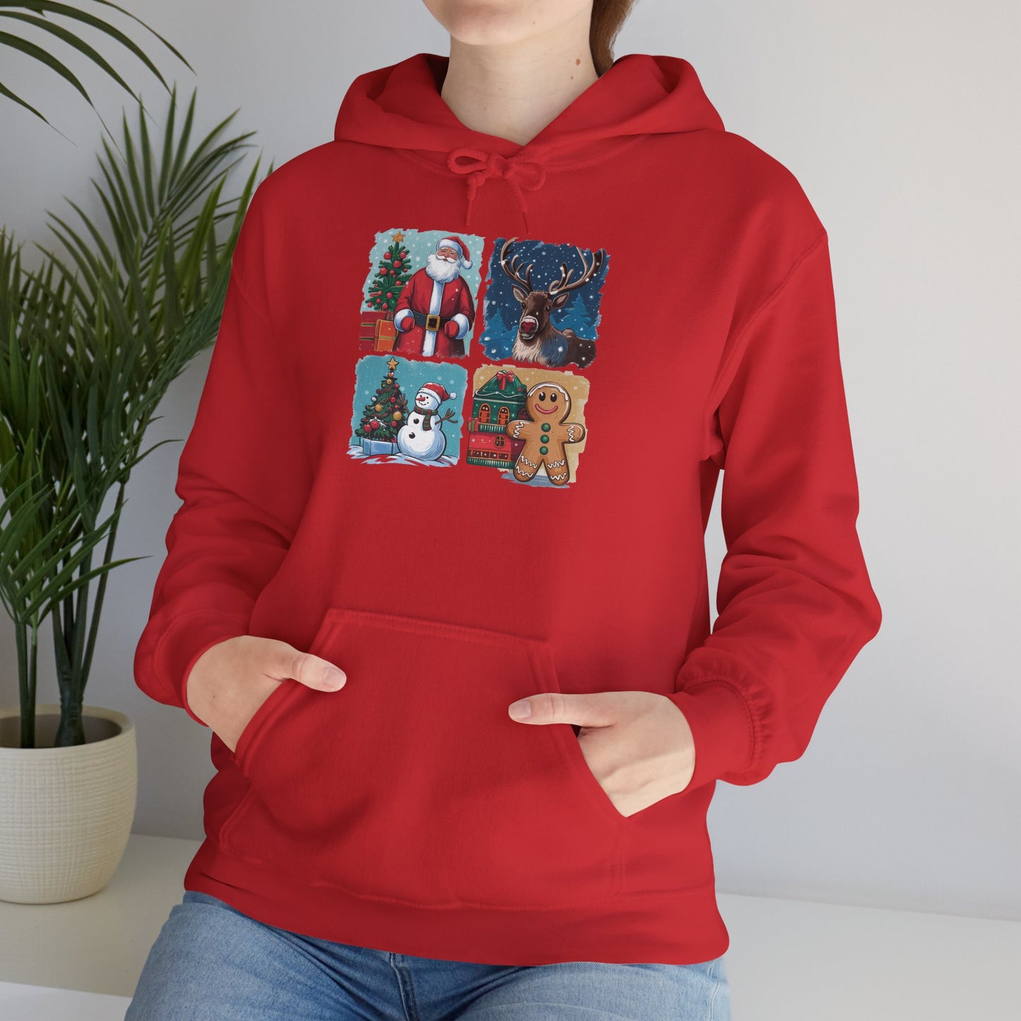 Festive Holiday Sweatshirt, Cozy Christmas Apparel, Unisex Hoodie, Winter Fashion, Gift Idea for New Year