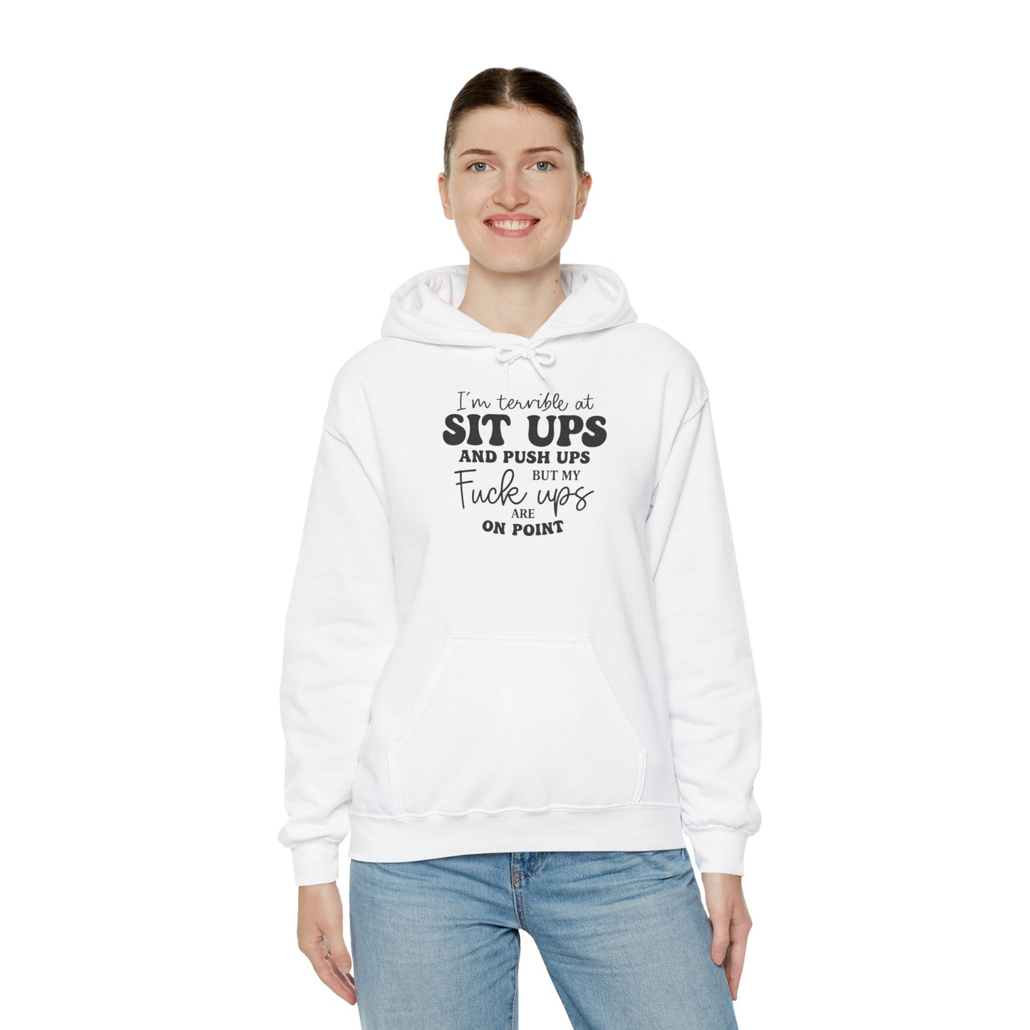Funny Fitness Sweatshirt, Unisex Hoodie, Workout Gift, Humor Hoodie, Gym Apparel, Casual Wear