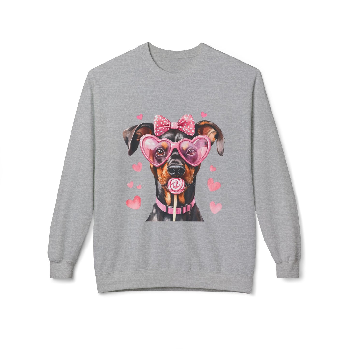 Valentines Unisex Midweight Softstyle Fleece Crewneck Sweatshirt