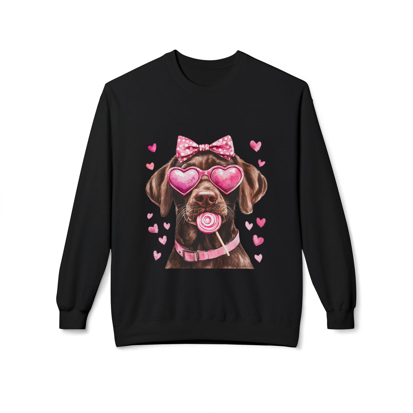 Valentines Unisex Midweight Softstyle Fleece Crewneck Sweatshirt