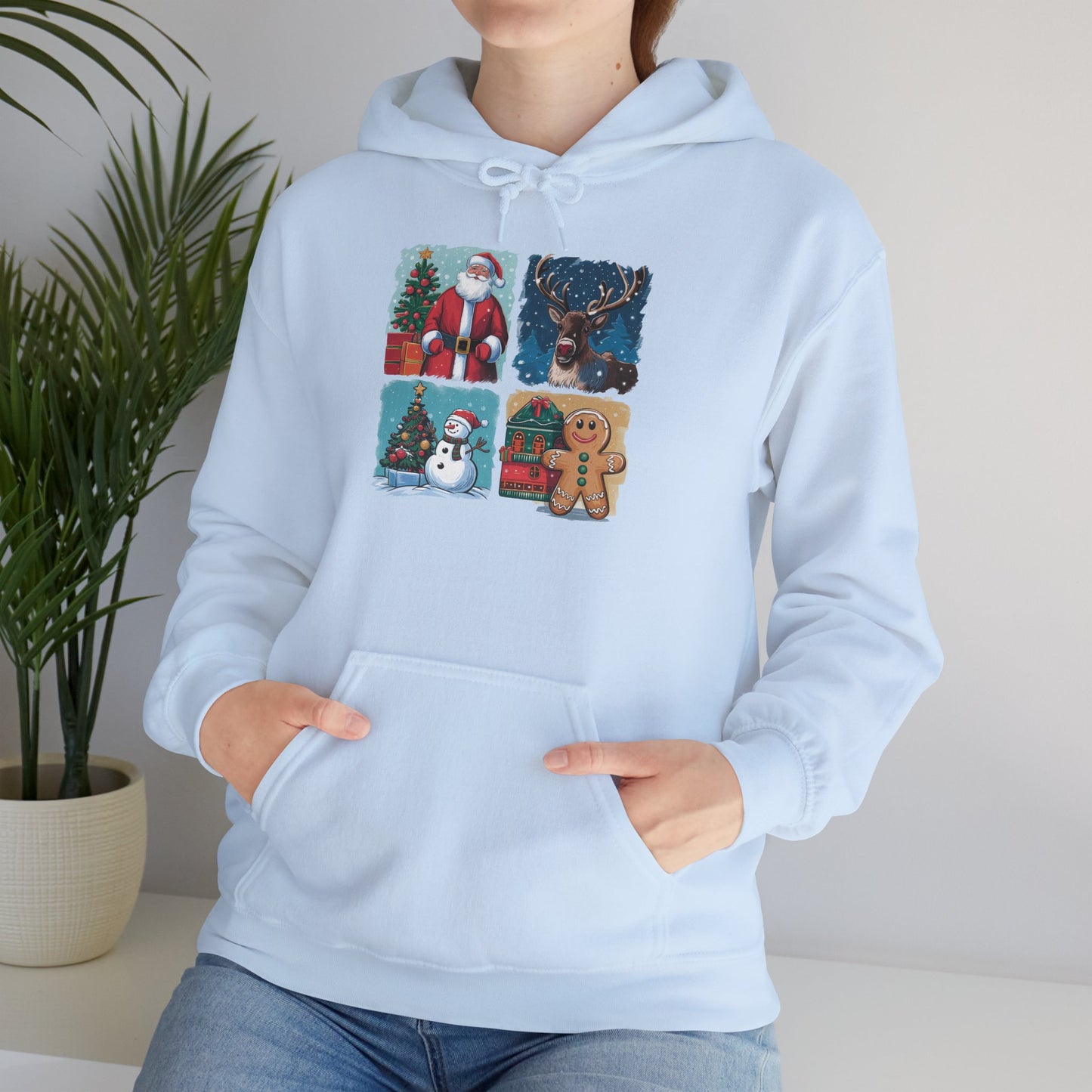 Festive Holiday Sweatshirt, Cozy Christmas Apparel, Unisex Hoodie, Winter Fashion, Gift Idea for New Year