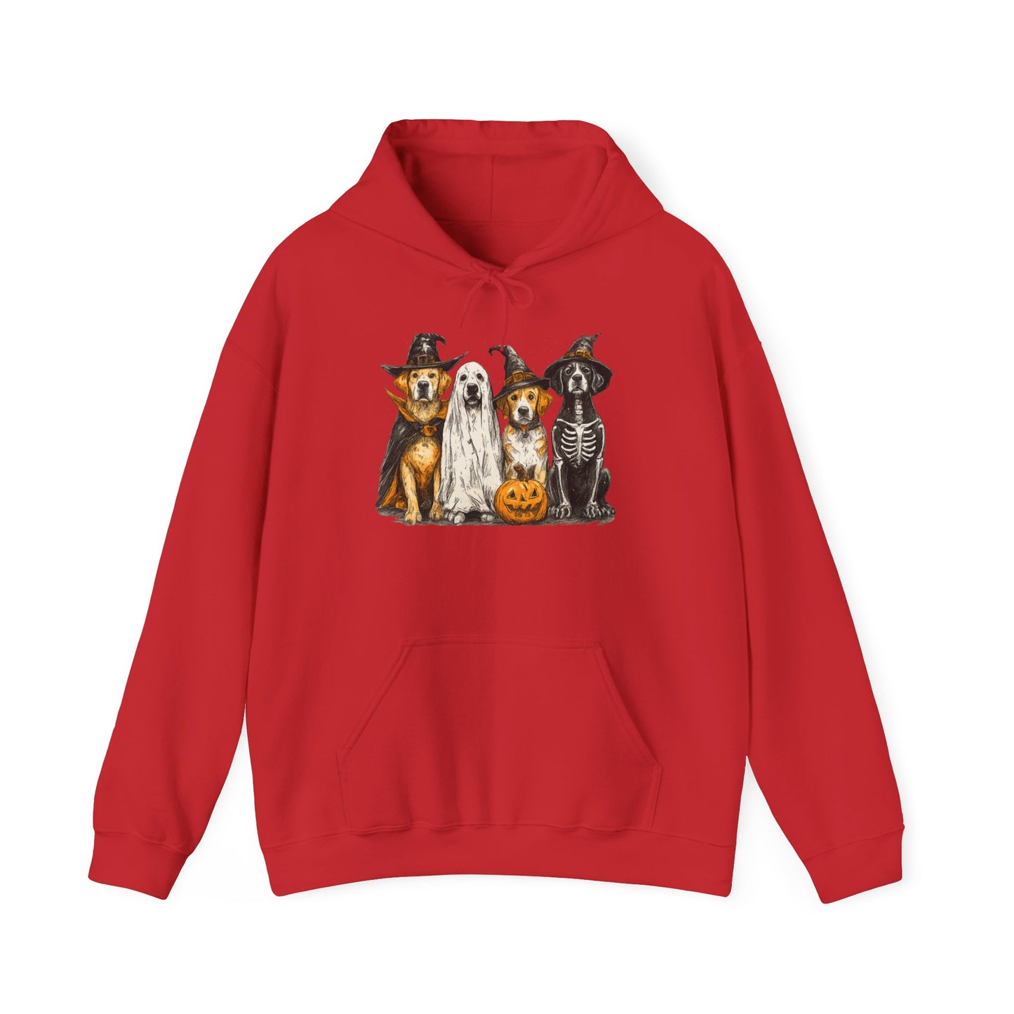 Halloween Pet Lover Hoodie, Unisex Hoodie, Cute Dog Hoodie, Cozy Halloween Apparel, Animal Lover Gift