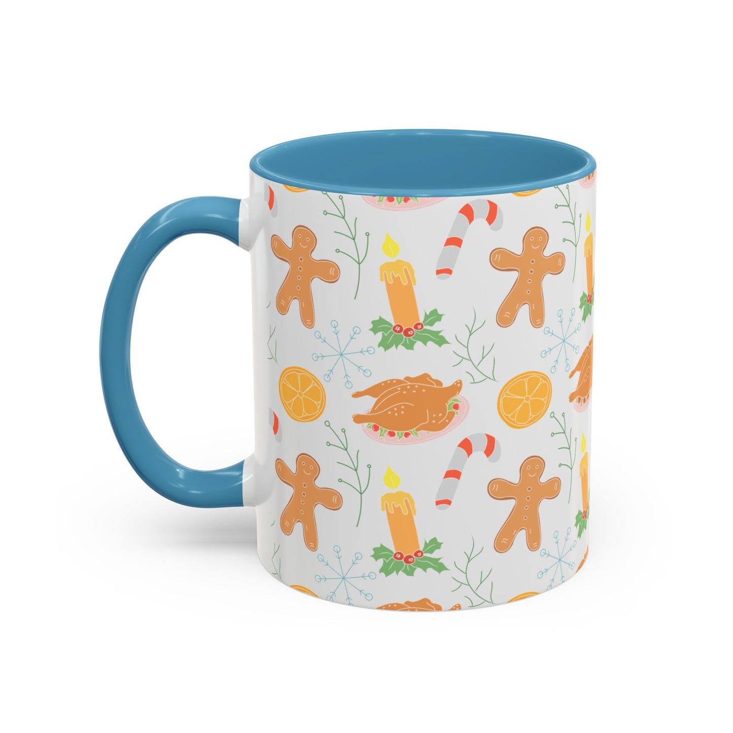 Christmas Accent Coffee Mug (11, 15oz)