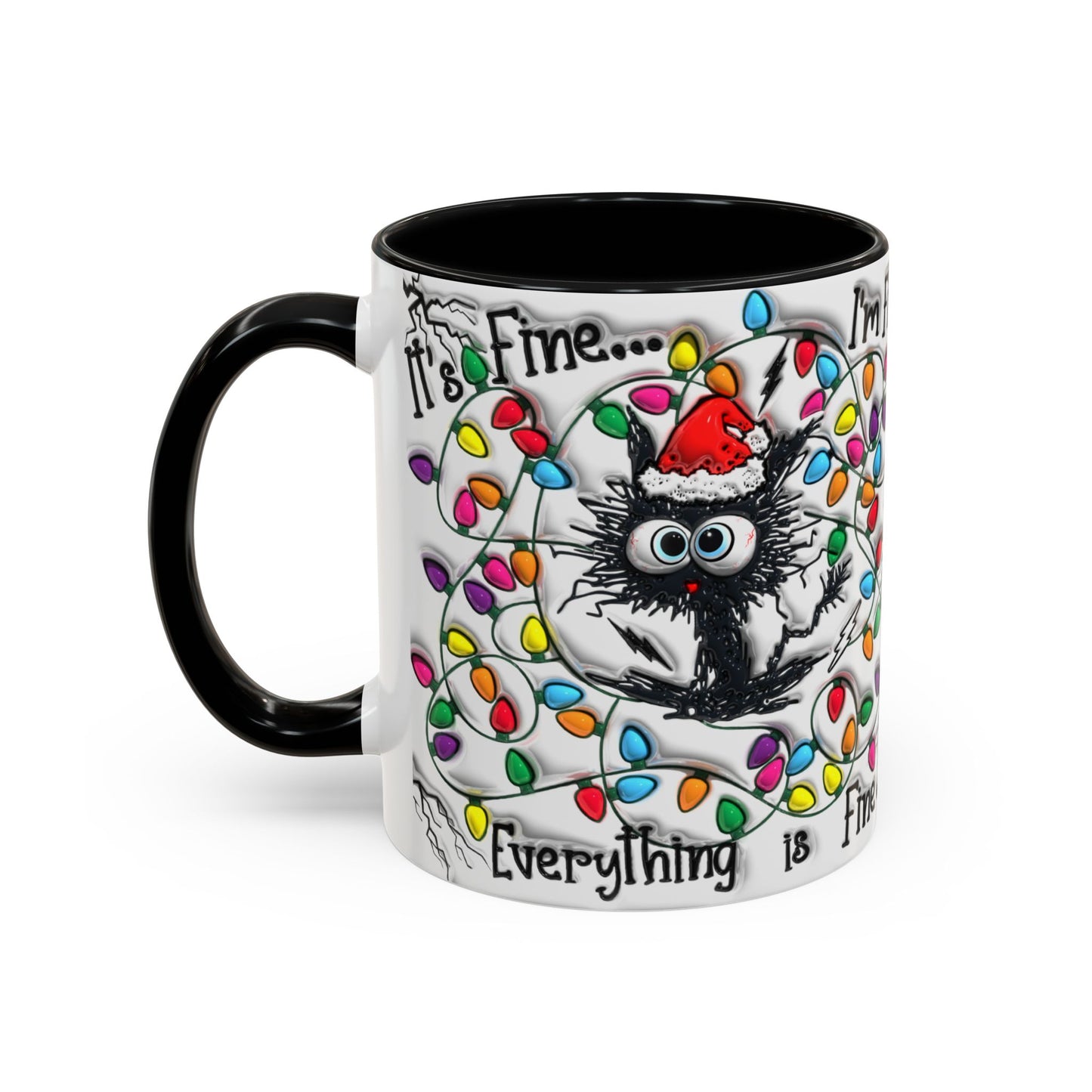 Christmas Accent Coffee Mug (11, 15oz)