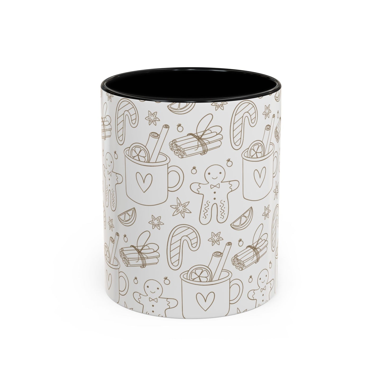 Christmas Accent Coffee Mug (11, 15oz)