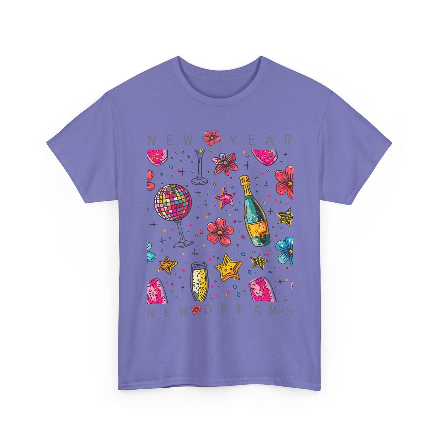 New Year Unisex Heavy Cotton Tee